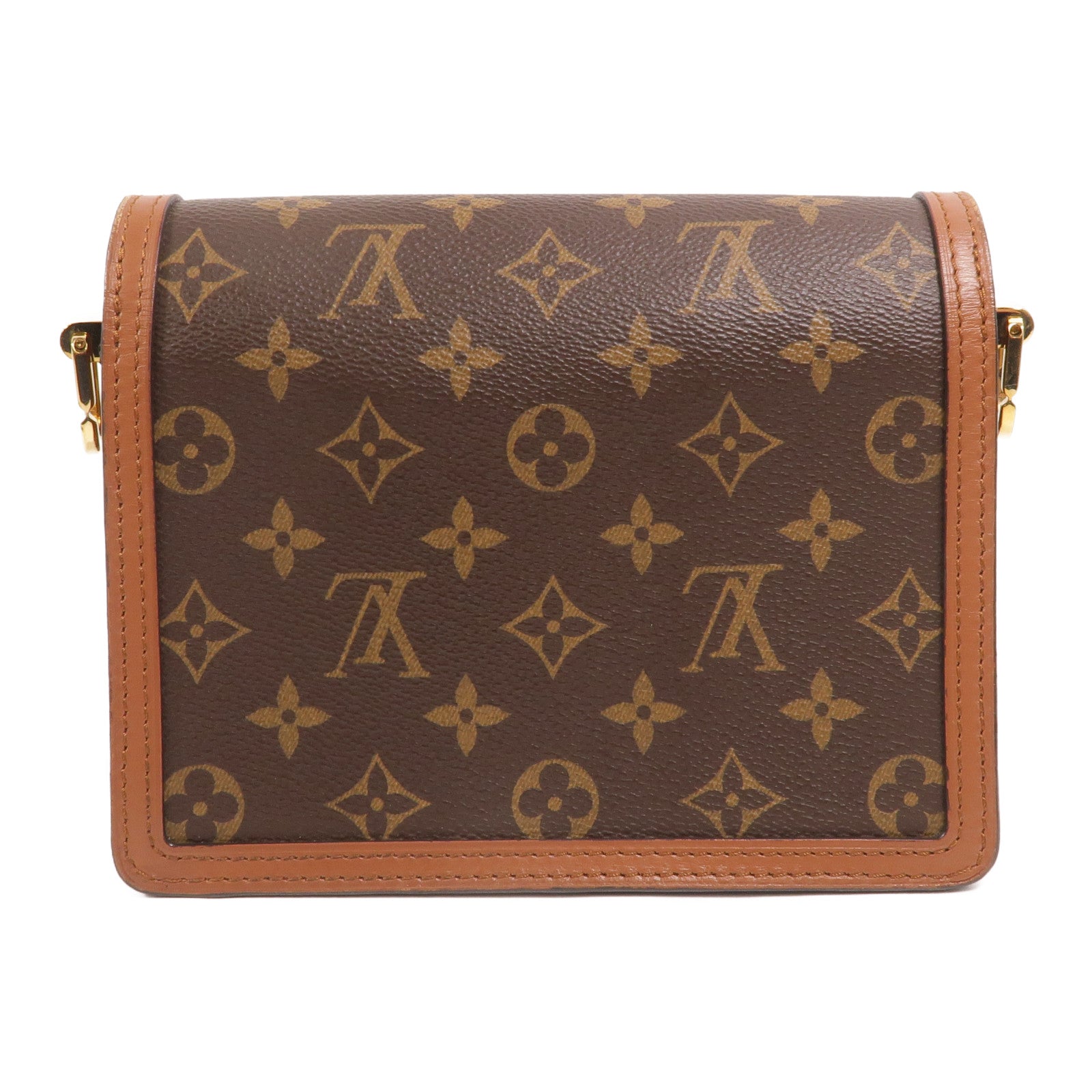 LOUIS VUITTON Monogram Reverse Mini Dauphine肩背袋