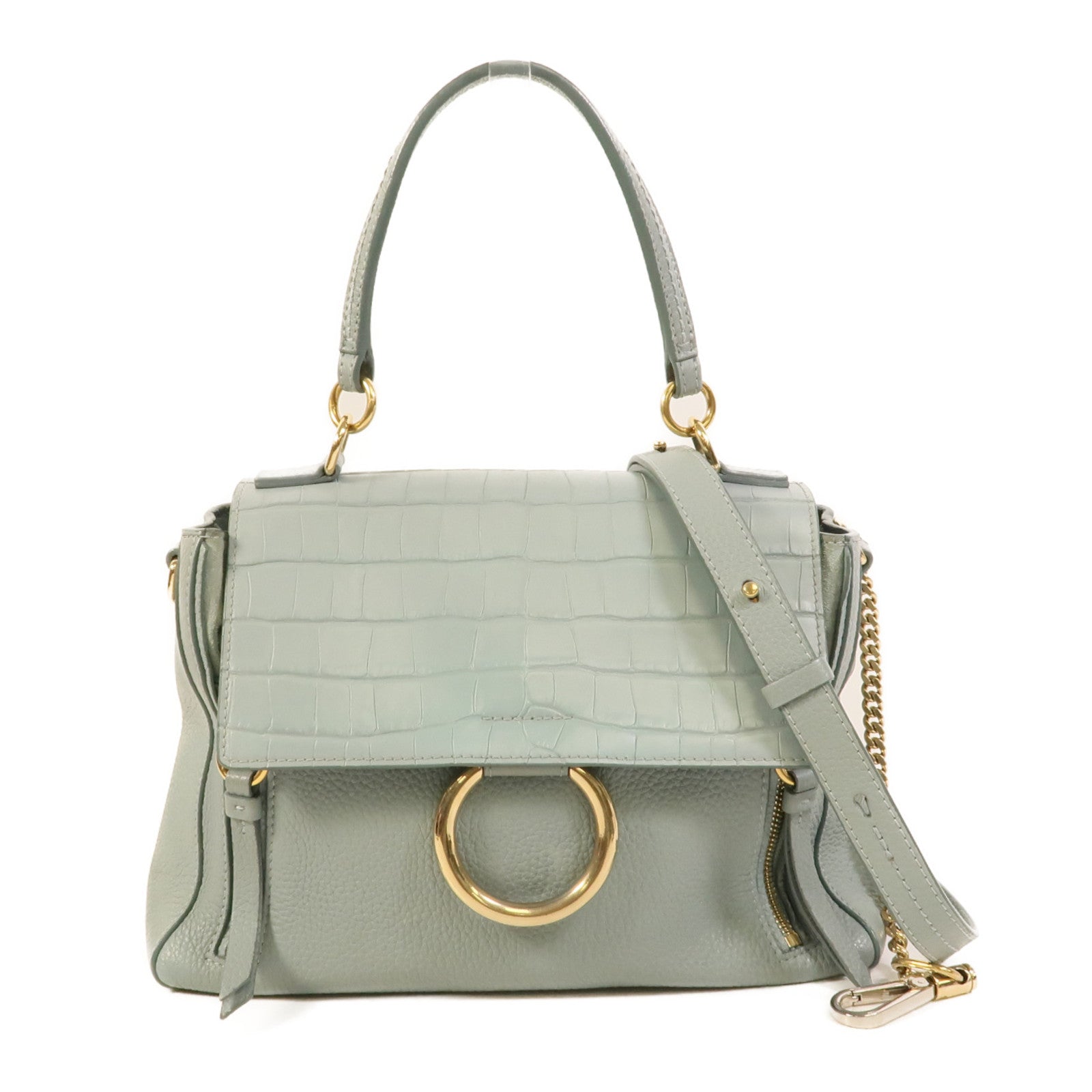 Chloe 牛皮皮革2Way Shoulder手挽肩背兩用袋
