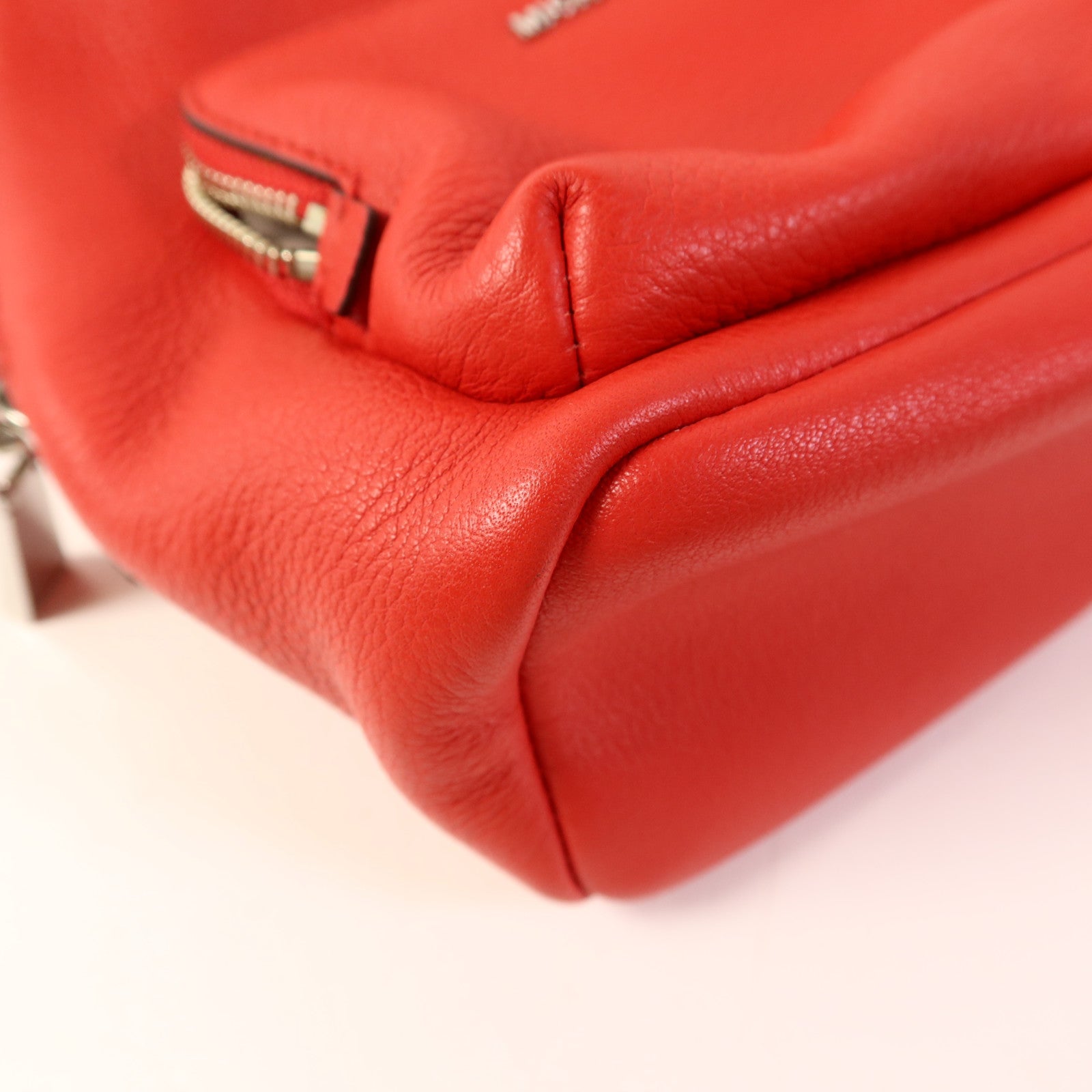 Michael Kors 牛皮皮革Backpack銀扣背包