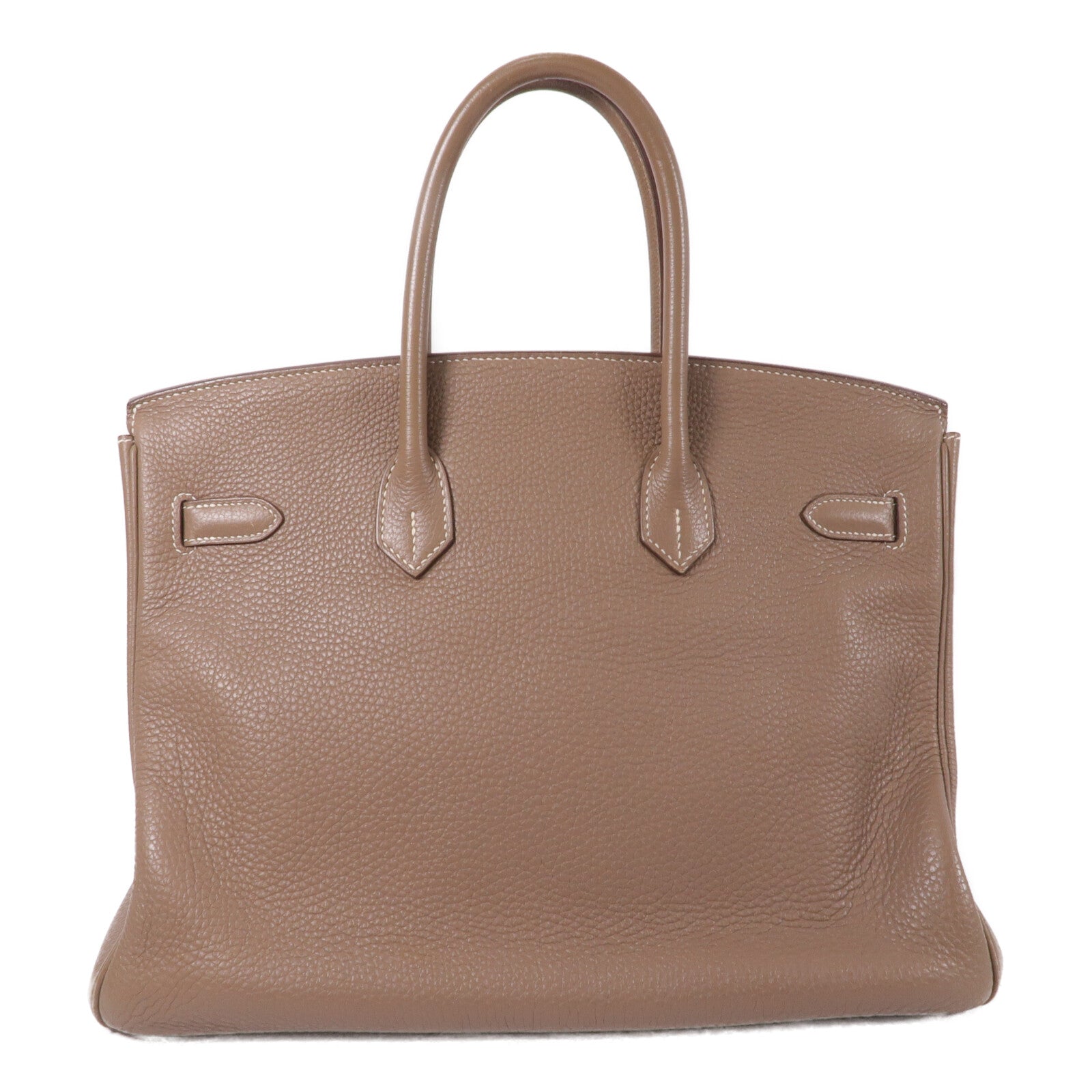 HERMES Togo皮革Birkin 35手挽袋Etoupe