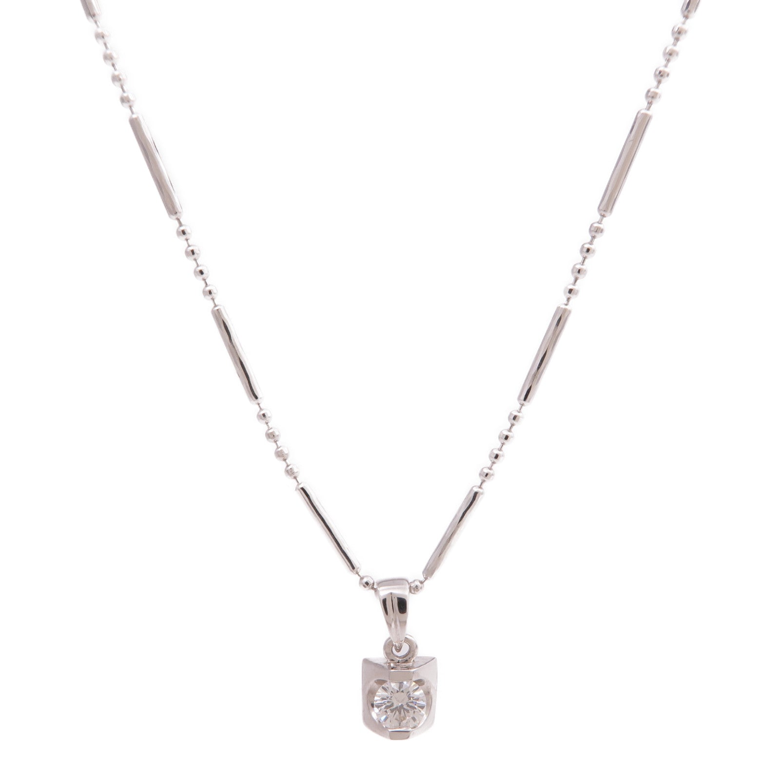 JEWELRY 【激減優惠】18K白金Diamond Necklace鑽石項鍊