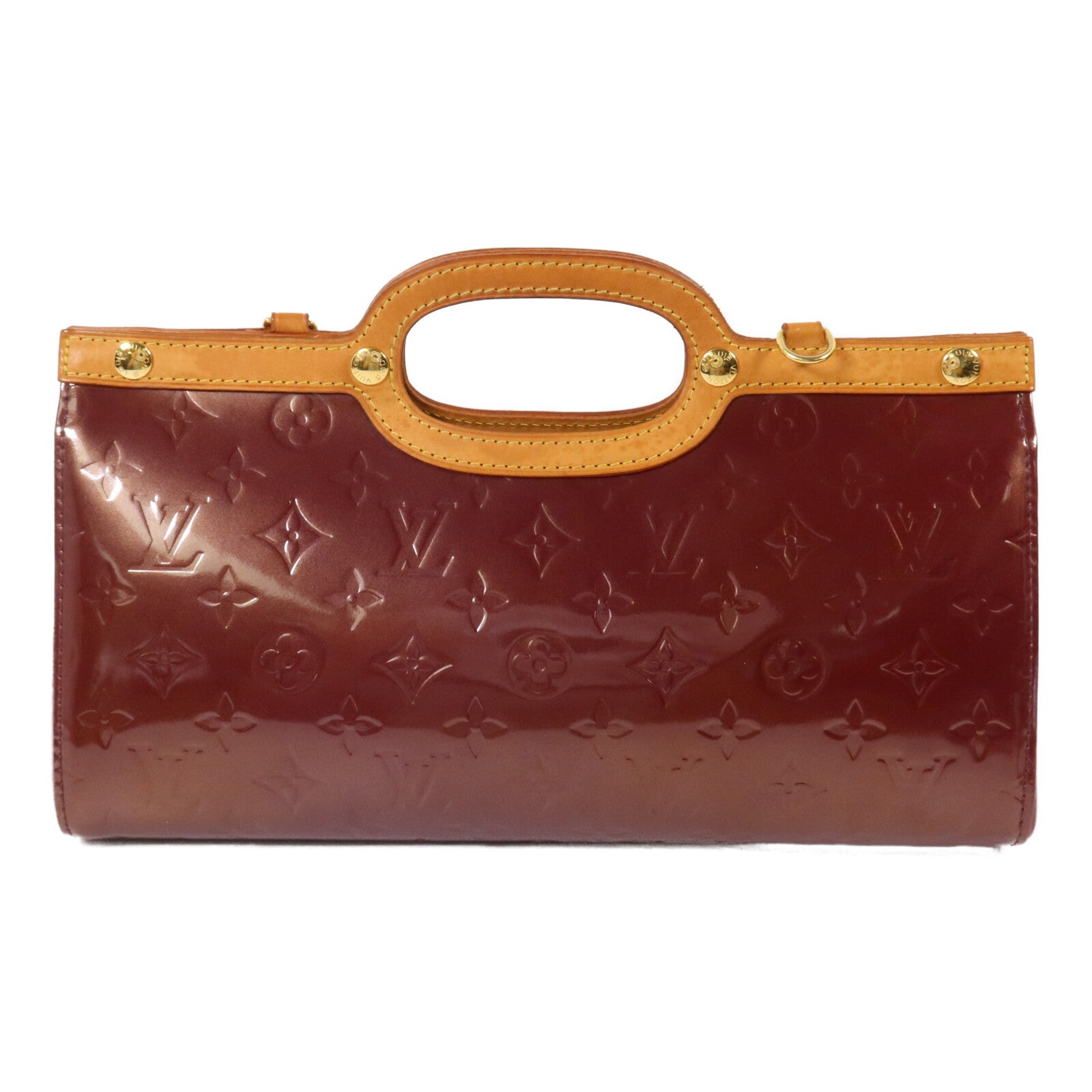 LOUIS VUITTON Monogram Vernis Roxbury Drive手挽肩背兩用袋