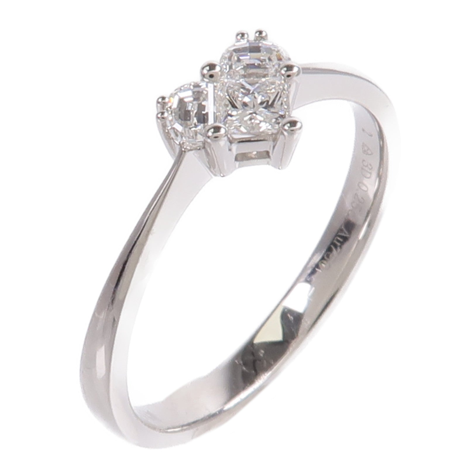 JEWELRY 18K白金Diamond Ring鑽石戒指