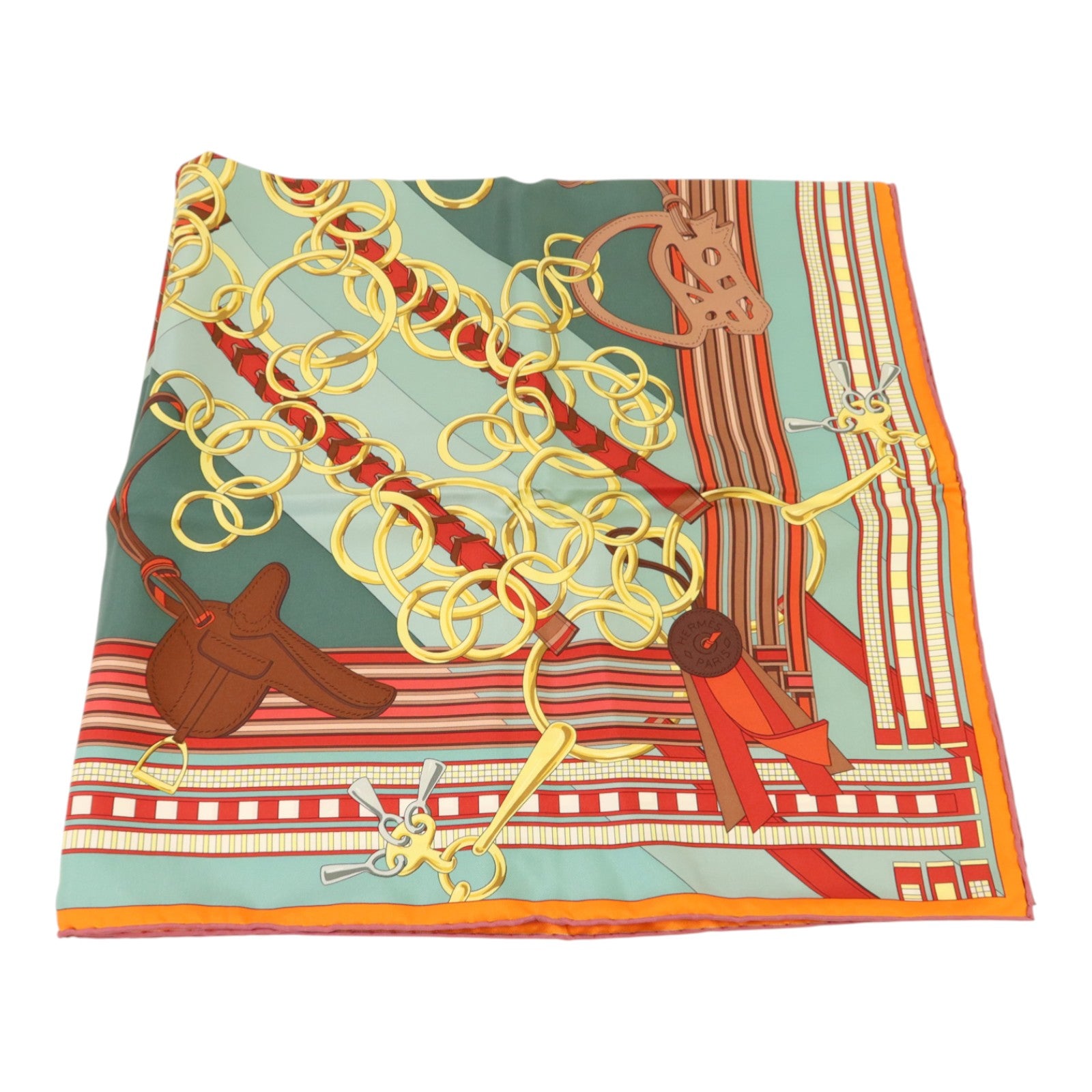 HERMES 絲質Scarf 90x90絲巾