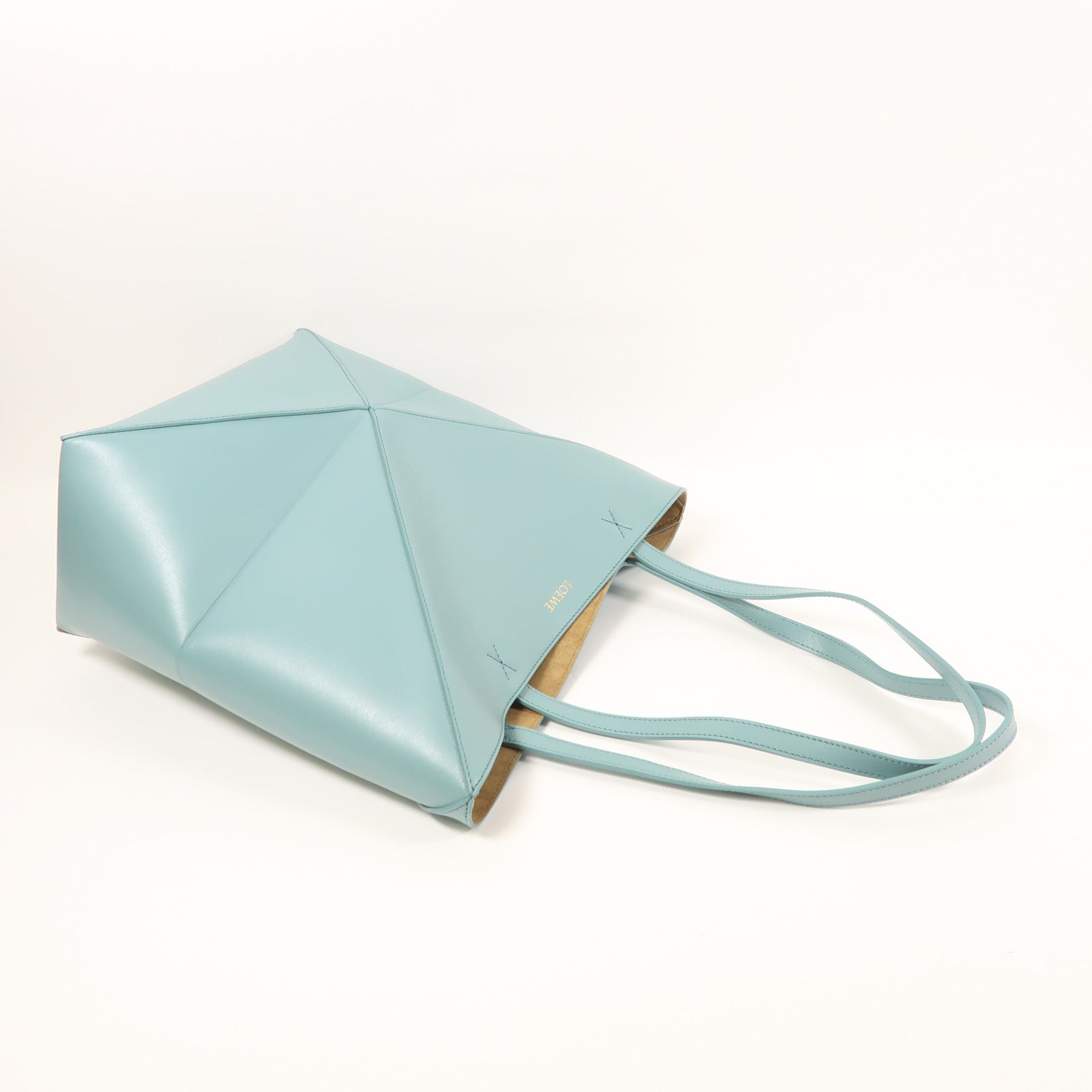 LOEWE 牛皮皮革Puzzle Fold Tote手挽袋