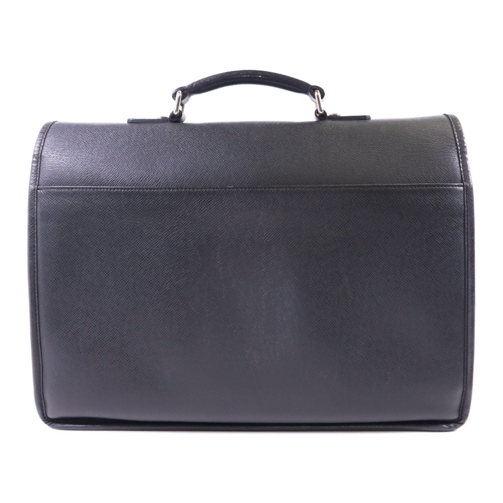 LOUIS VUITTON Taiga Anton Messenger Bag銀扣公事包