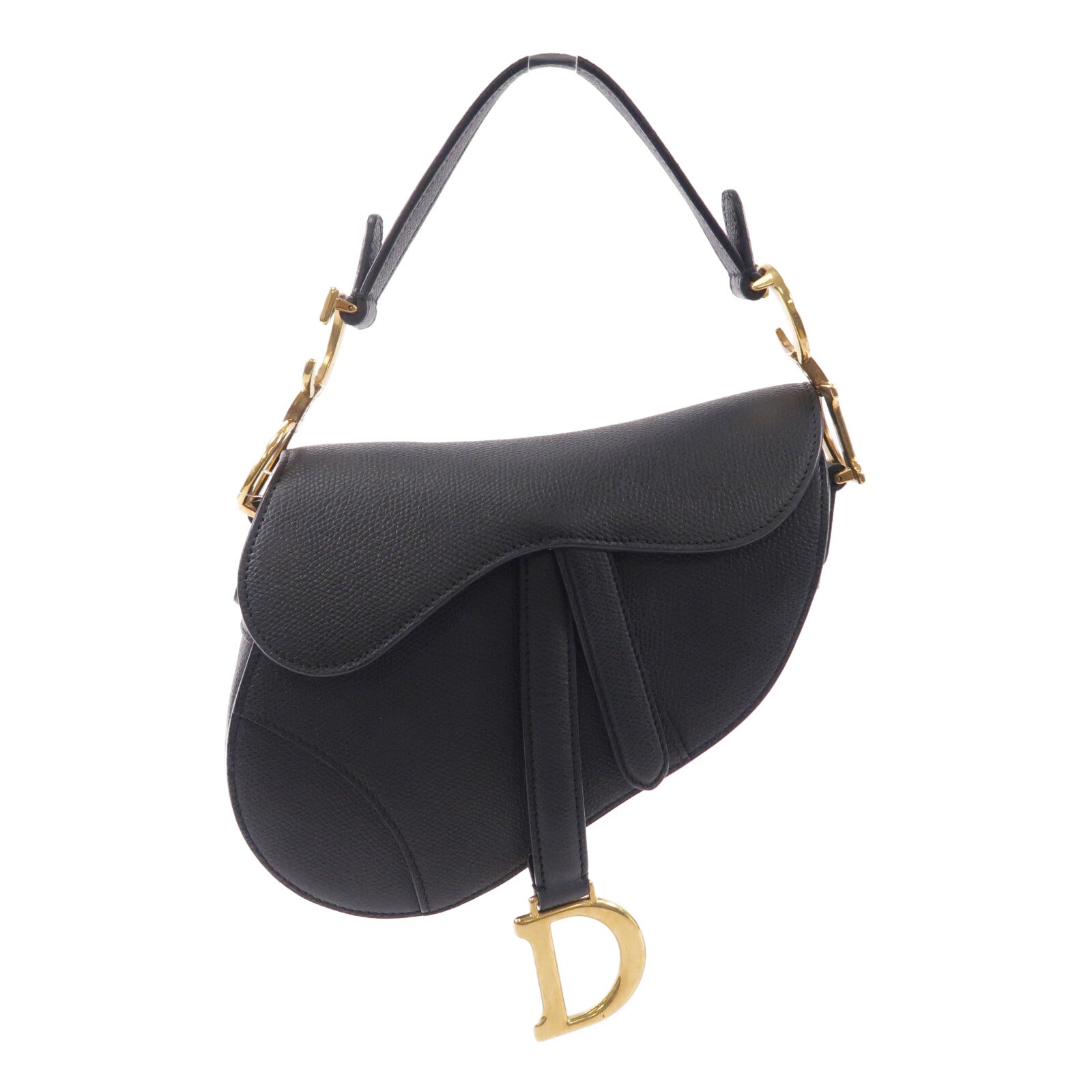 Dior 牛皮皮革Saddle Mini手挽肩背兩用袋