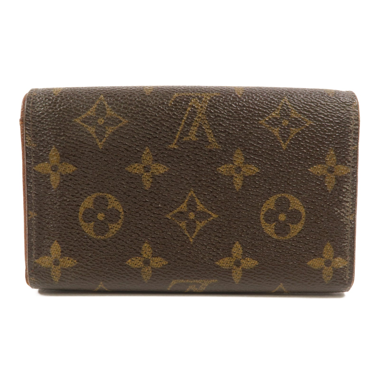 LOUIS VUITTON Monogram Porte Monnaie Tresor Wallet長錢包