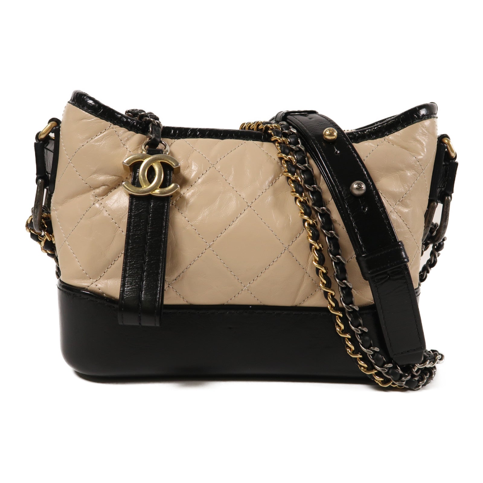 CHANEL 【激減優惠】牛皮皮革Gabrielle Small肩背袋