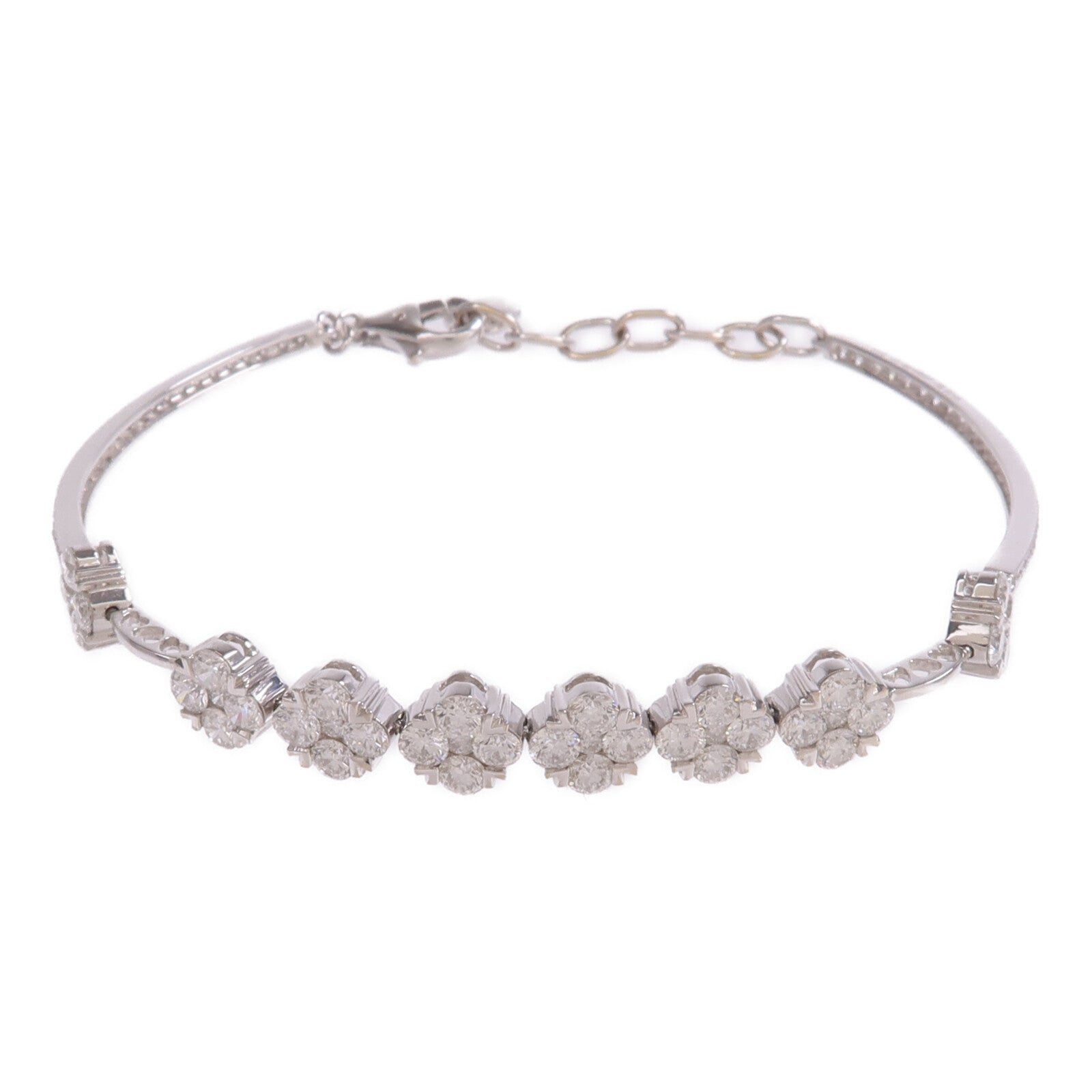 JEWELRY 18K白金Diamond Bracelet鑽石手鏈