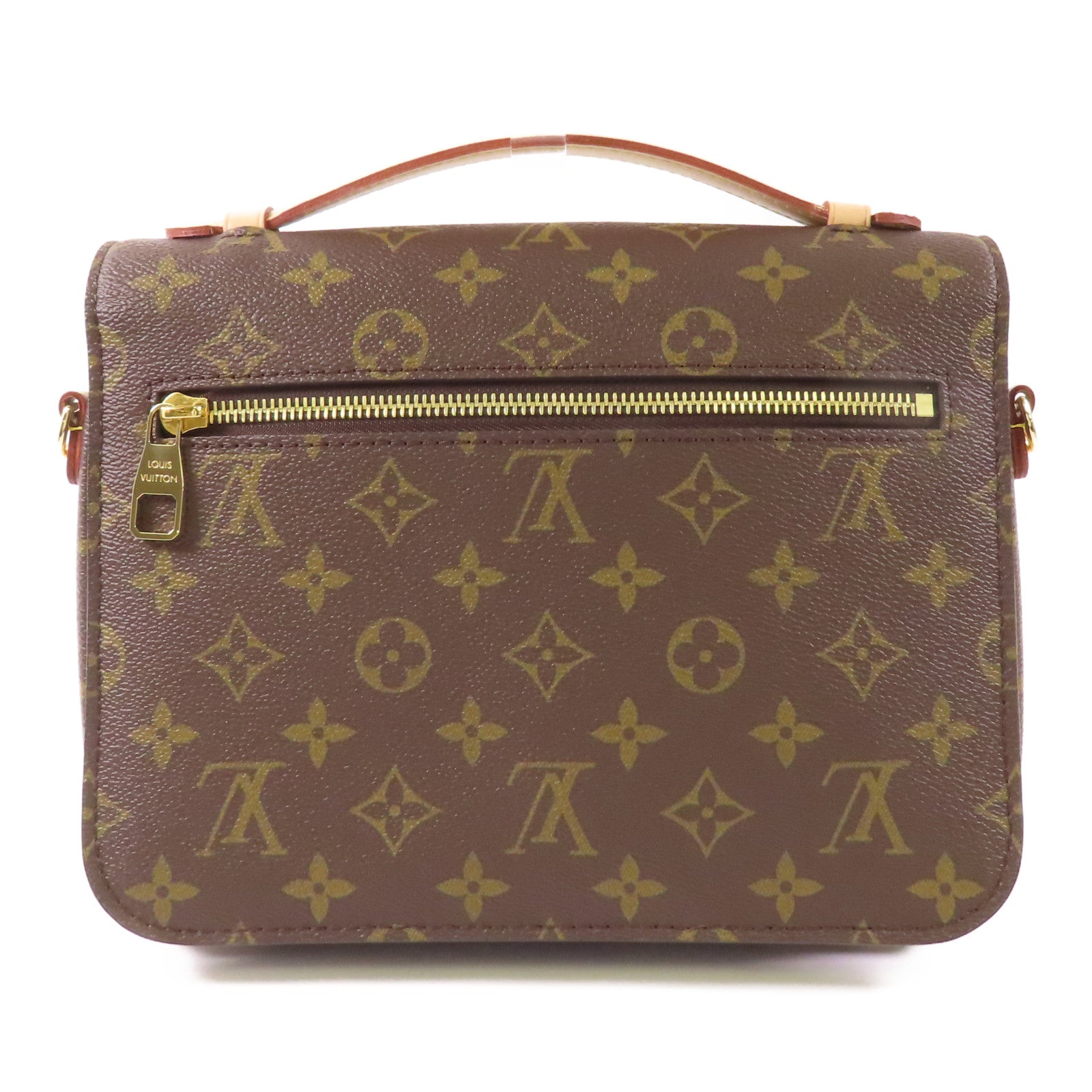 LOUIS VUITTON LV GHW Pochette Metis MM 2 Way Bag M44875 Monogram Brown