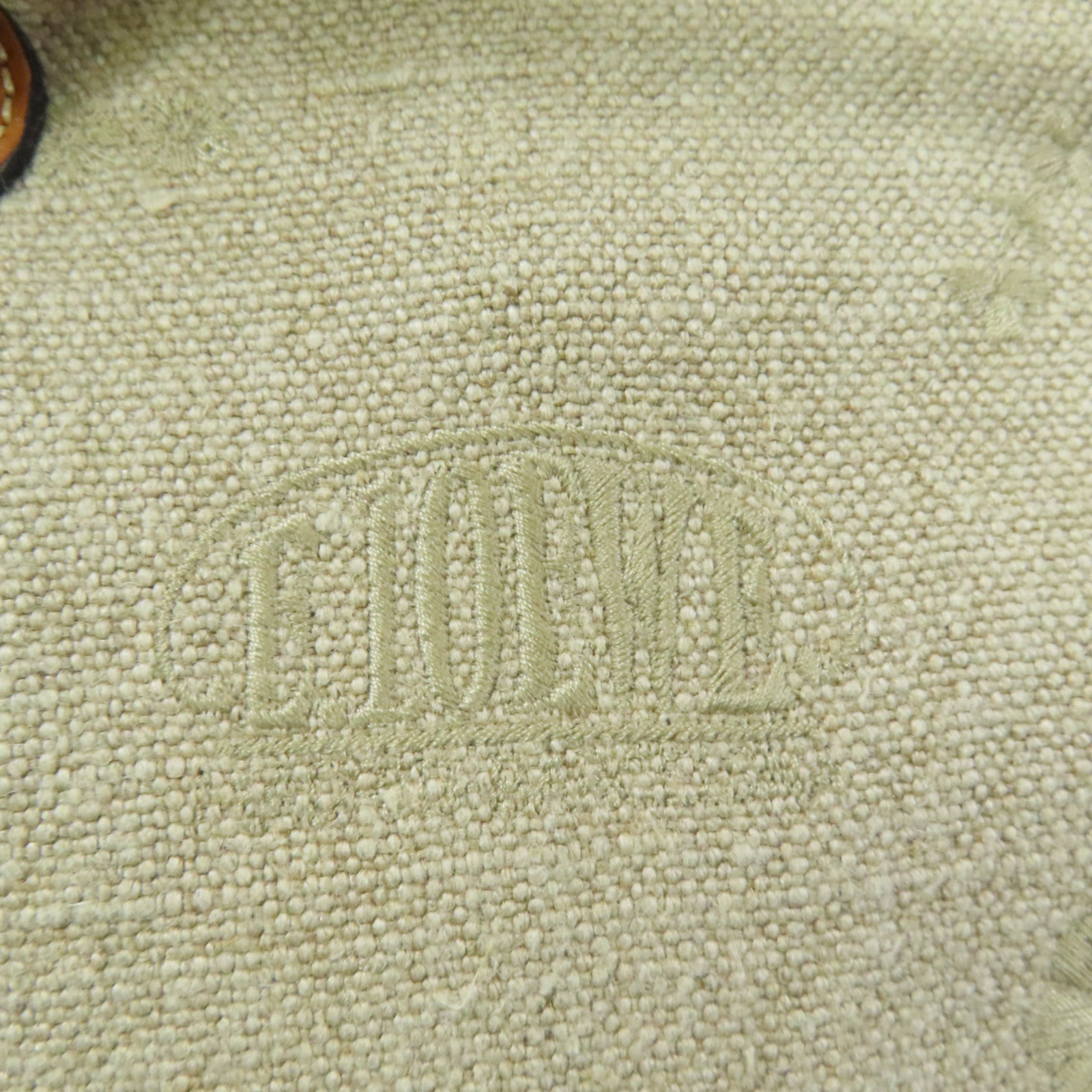 LOEWE 帆布Flamenco Knot Tote肩背袋