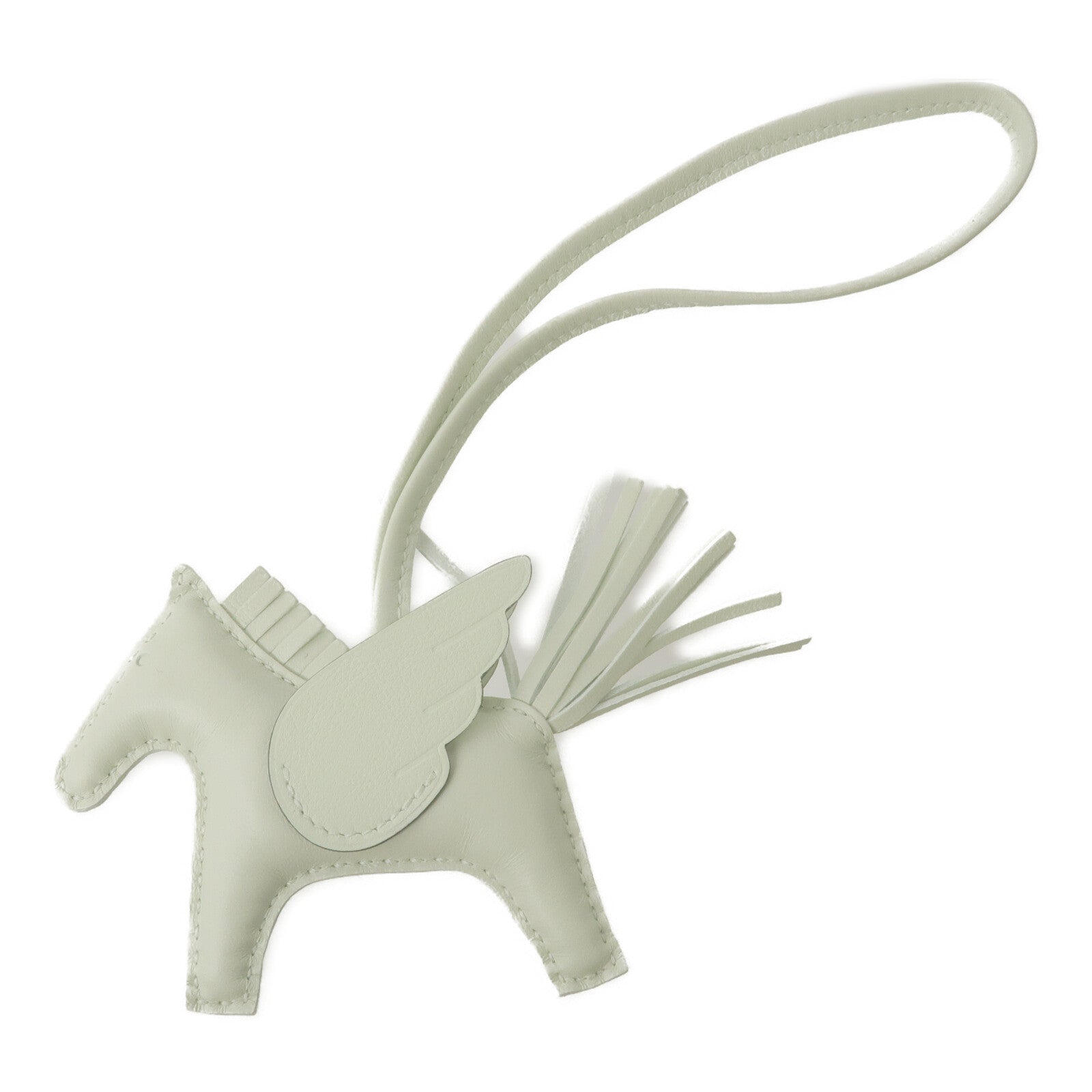 HERMES Milo/Swift皮革Rodeo Pegase PM掛飾