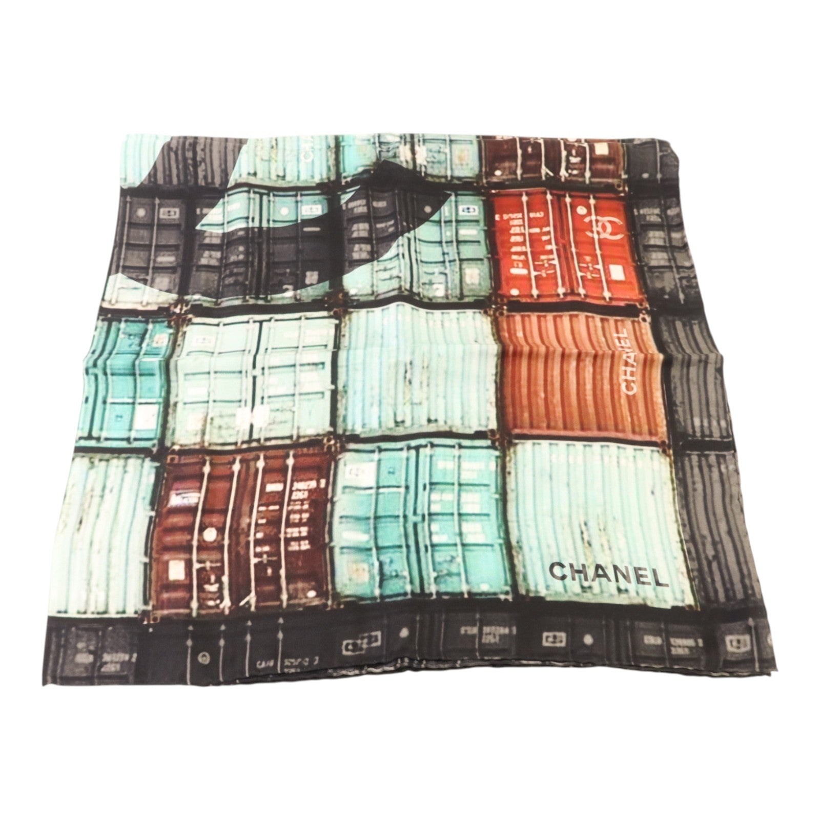 CHANEL 絲質Scarf 86x86絲巾