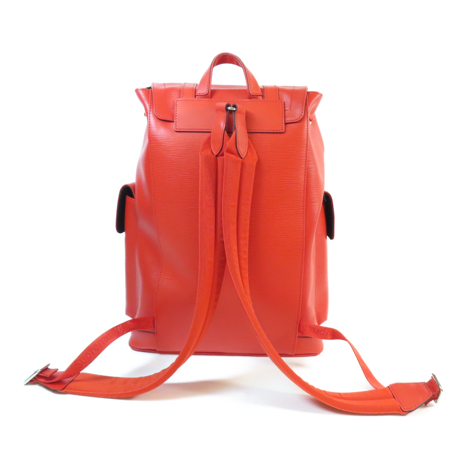 LOUIS VUITTON 【激減優惠】Epi Supreme Christopher Backpack銀扣背包