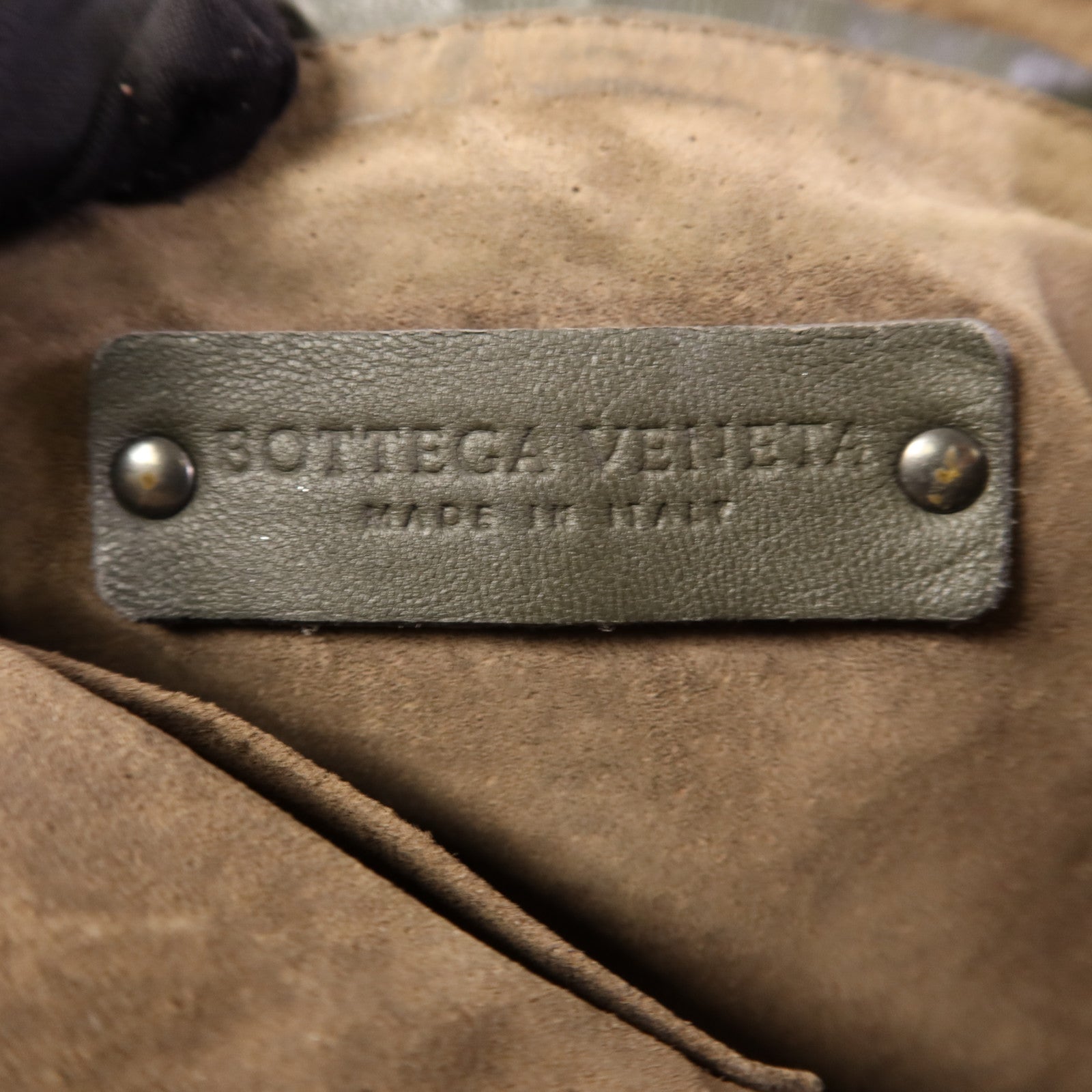 BOTTEGA VENETA 羊皮皮革Shoulder Bag銀扣肩背袋