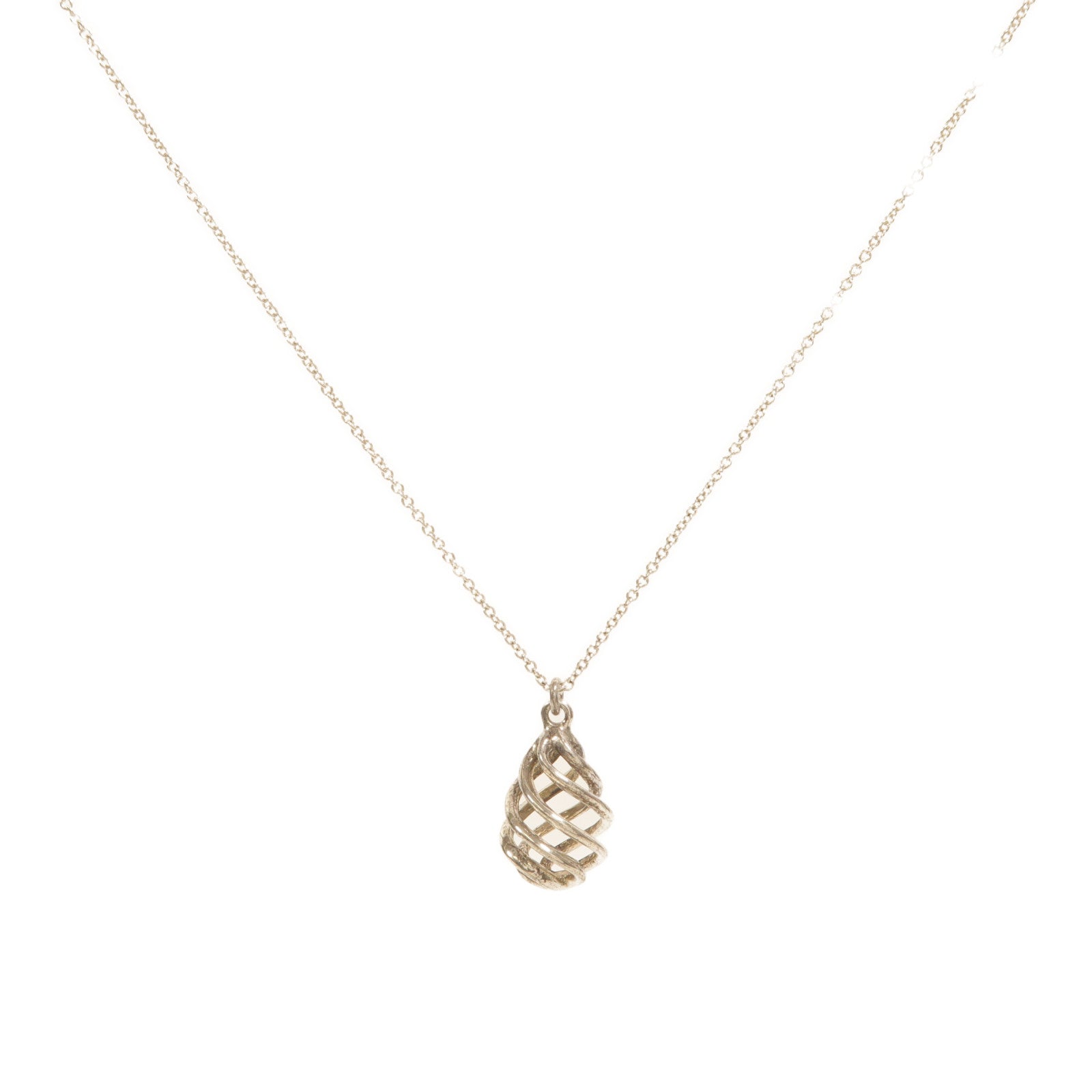 TIFFANY&CO 925純銀Venezia Luce Necklace Small項鍊