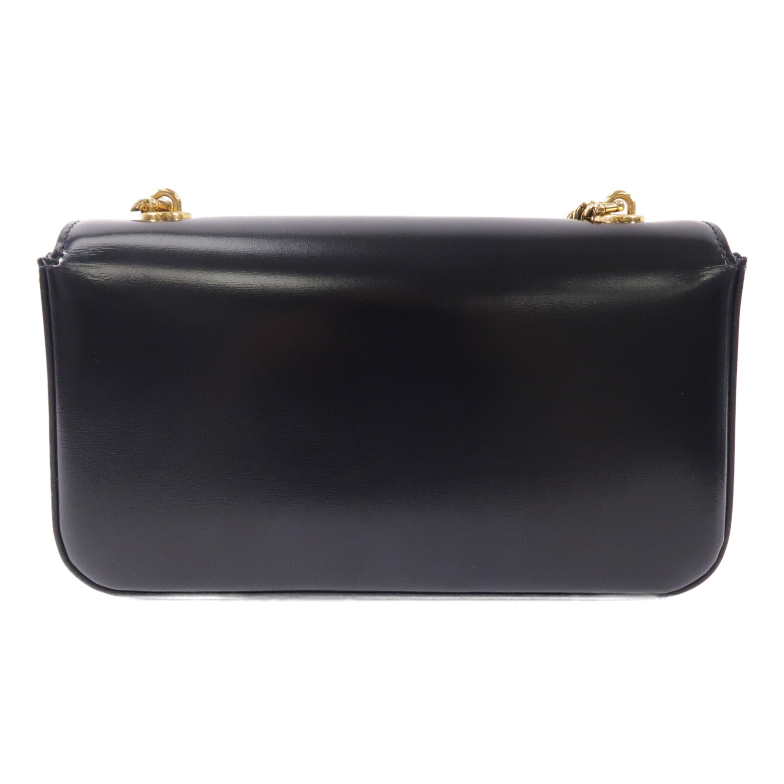 CELINE 牛皮皮革Claude鏈帶肩背袋