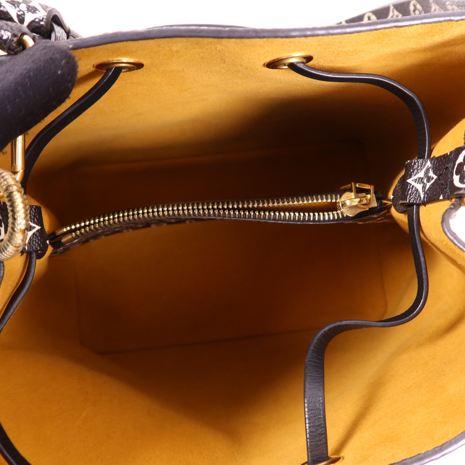 LOUIS VUITTON Monogram Jungle NéoNoé MM金扣肩背袋