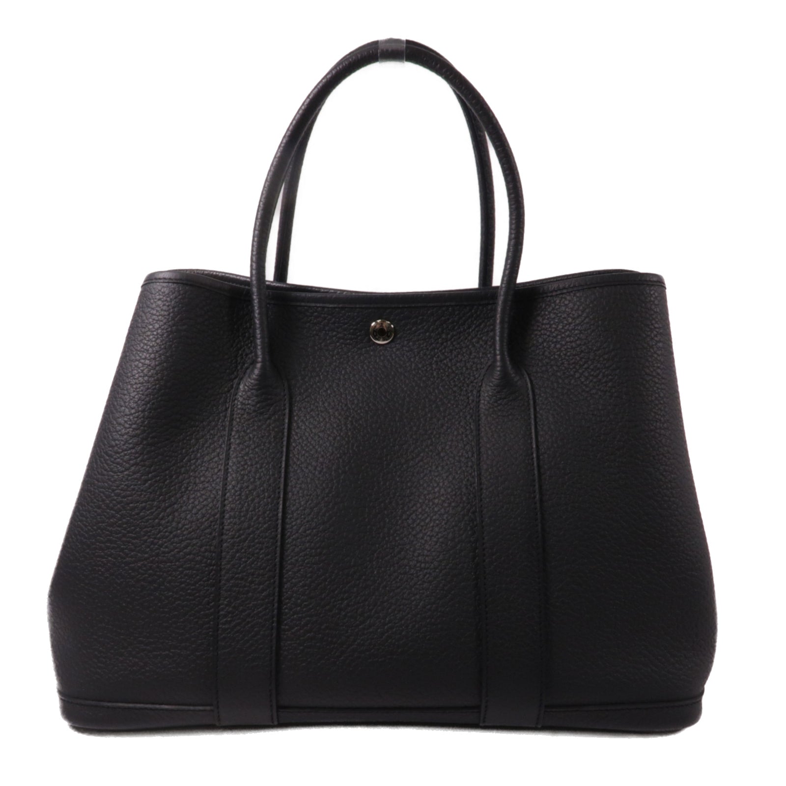 HERMES Negonda皮革Garden Party PM手挽袋Noir
