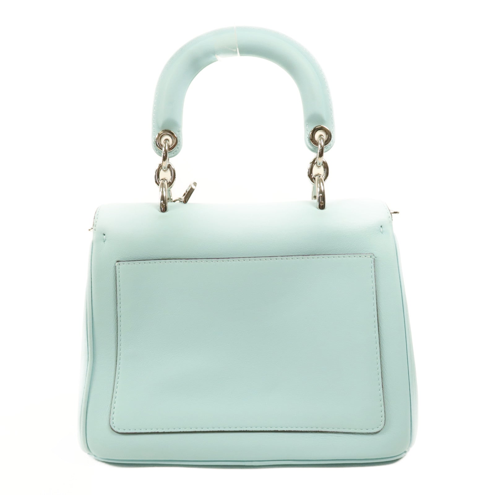 Dior 牛皮皮革Be Dior銀扣手挽肩背兩用袋