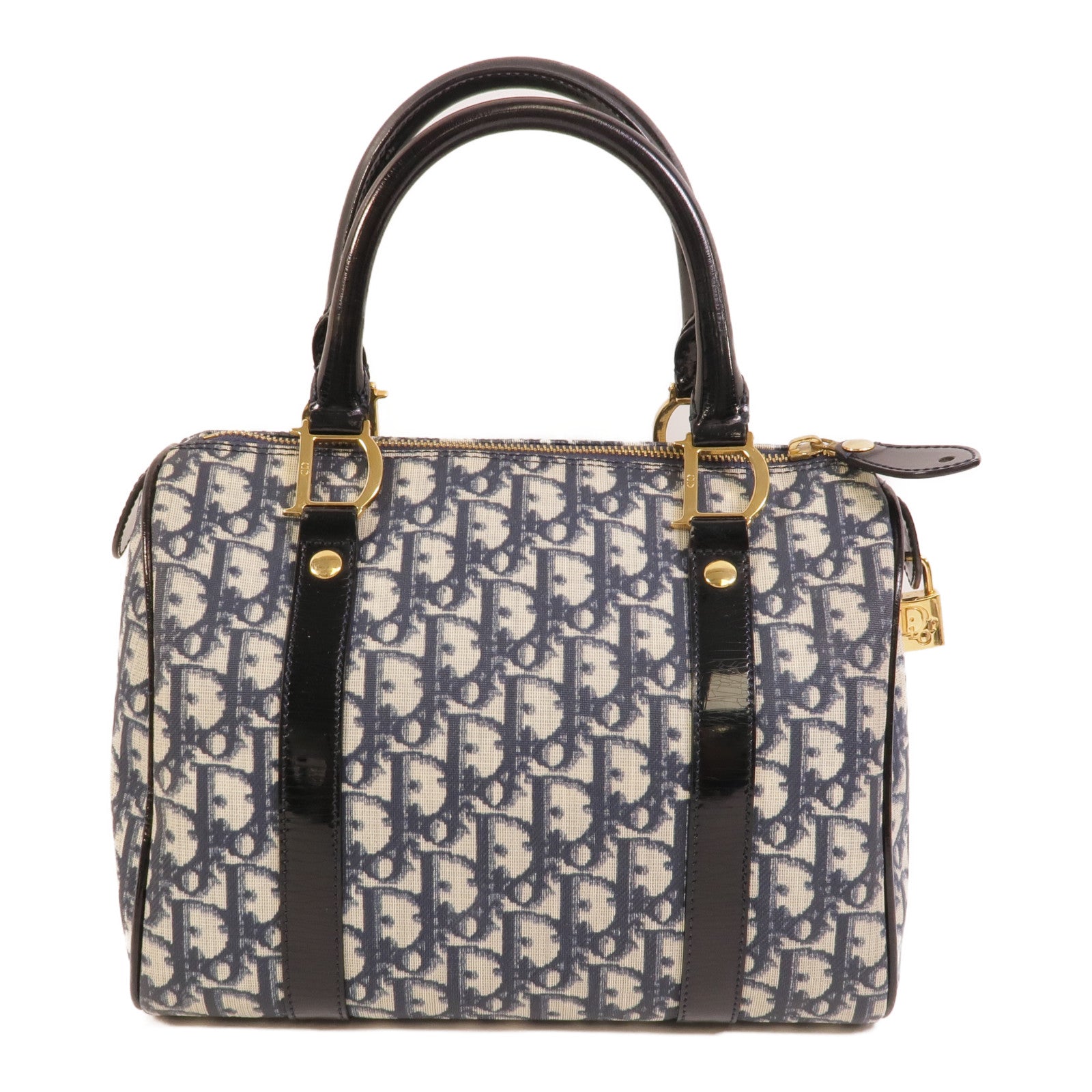Dior 塗層帆布Vintage Boston Bag手挽袋