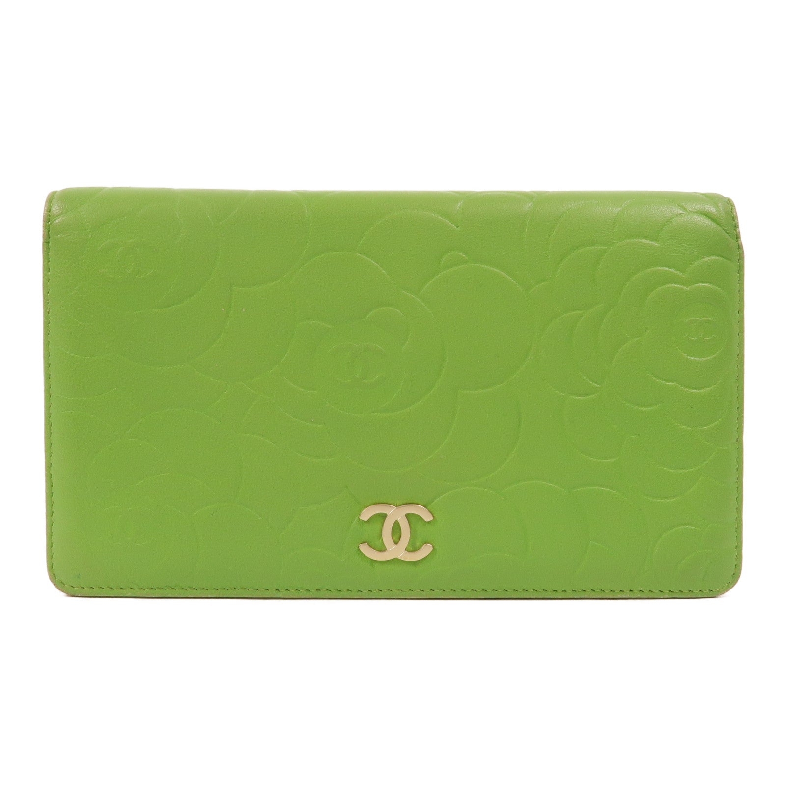 CHANEL 羊皮皮革Long Wallet長錢包