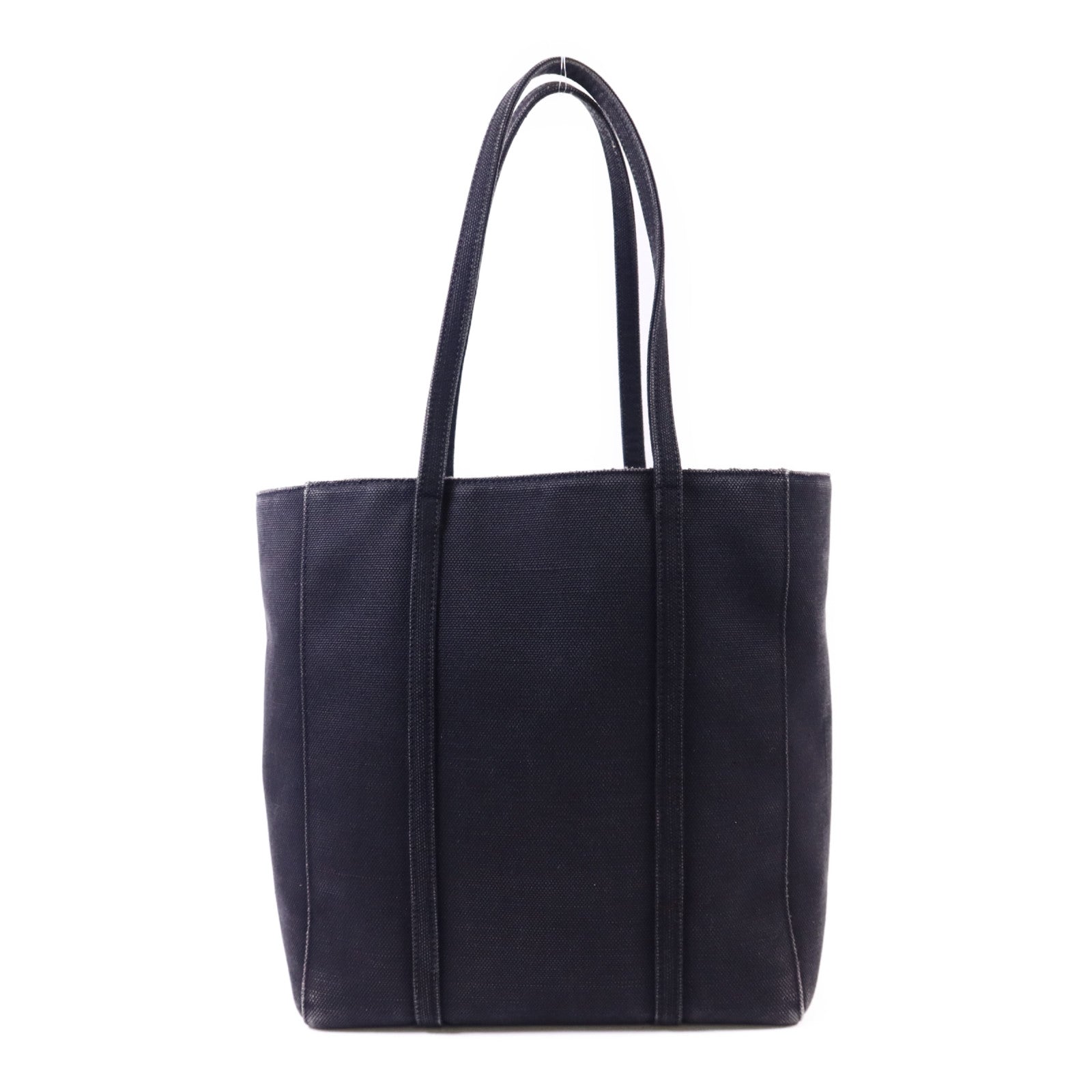 BALENCIAGA 帆布Everyday XS銀扣手挽肩背兩用袋