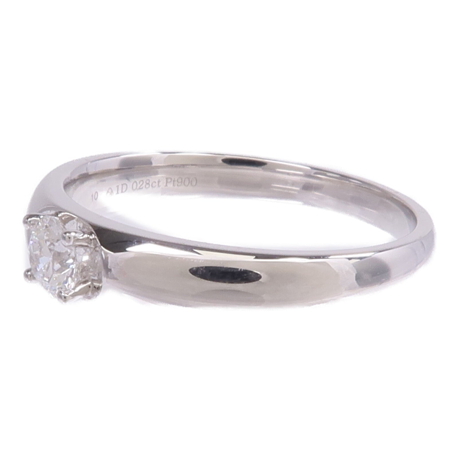 JEWELRY 【激減優惠】PT900鉑金Diamond Ring鑽石戒指US#8.5