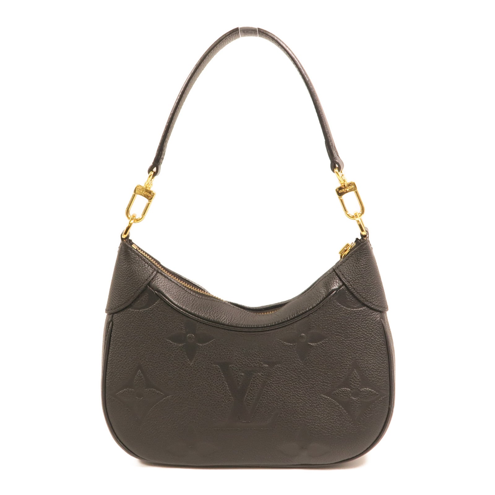 LOUIS VUITTON Monogram Empreinte Bagatelle金扣手挽肩背兩用袋