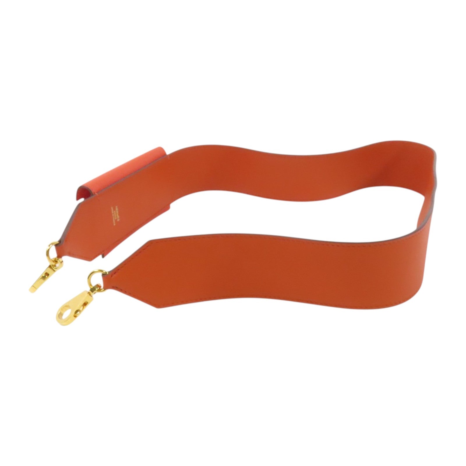 HERMES Epsom皮革Kelly Pocket Bag Strap金扣肩帶