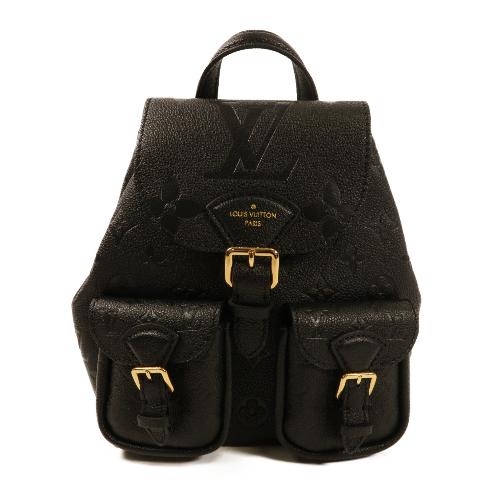 LOUIS VUITTON 【激減優惠】Monogram Empreinte Backup金扣背包