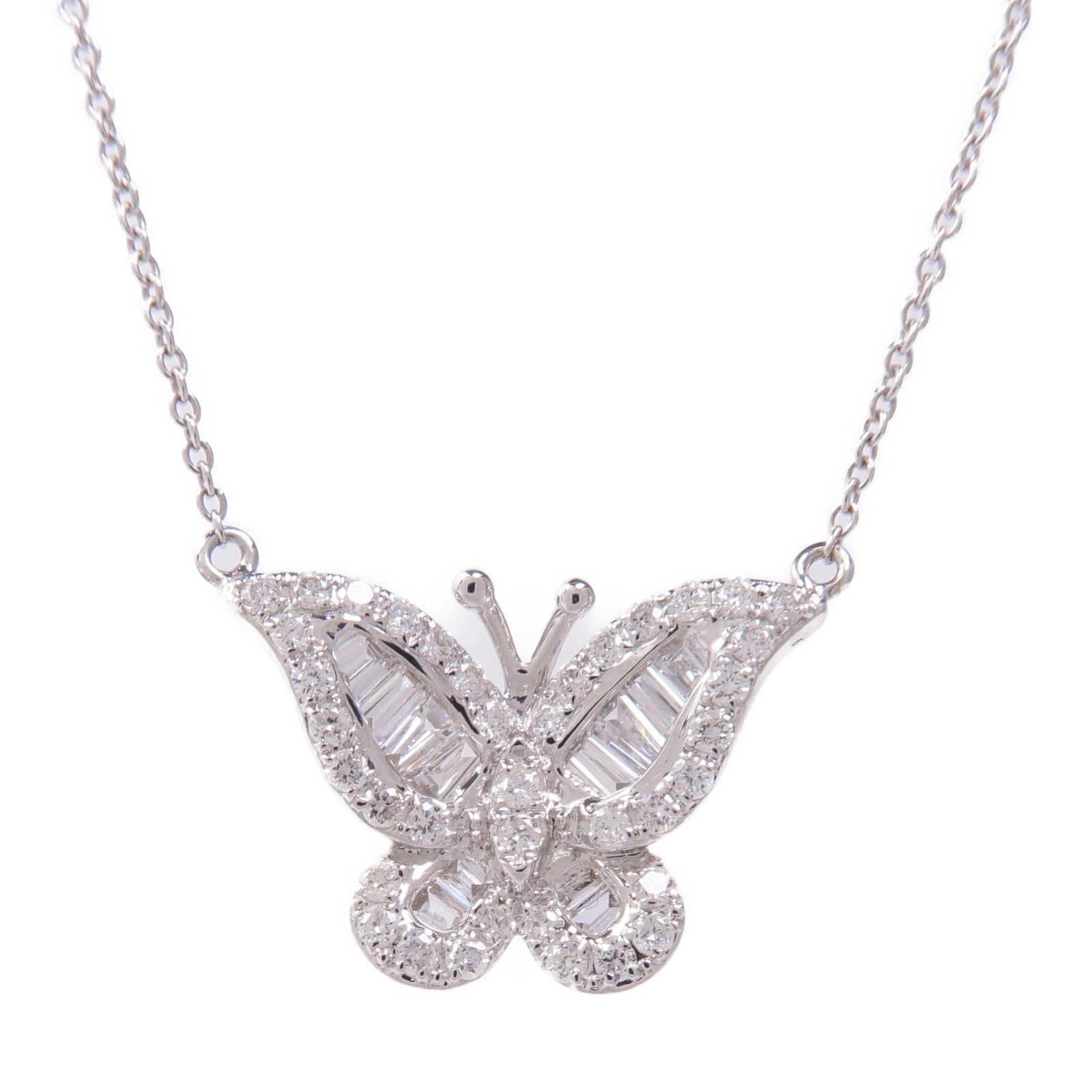 JEWELRY 18K白金Diamond Necklace鑽石項鍊