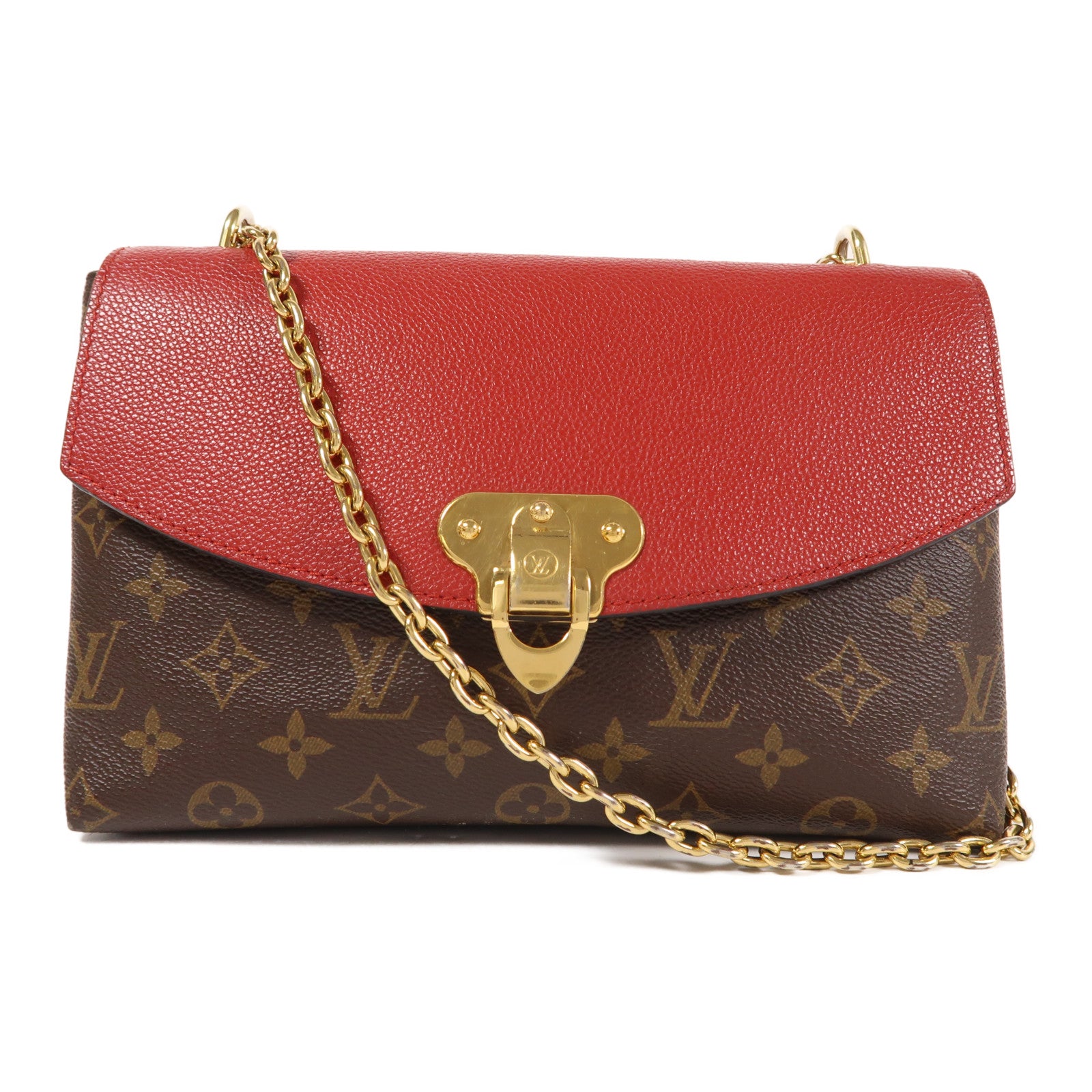 LOUIS VUITTON 【激減優惠】Monogram Saint Placide金扣肩背袋