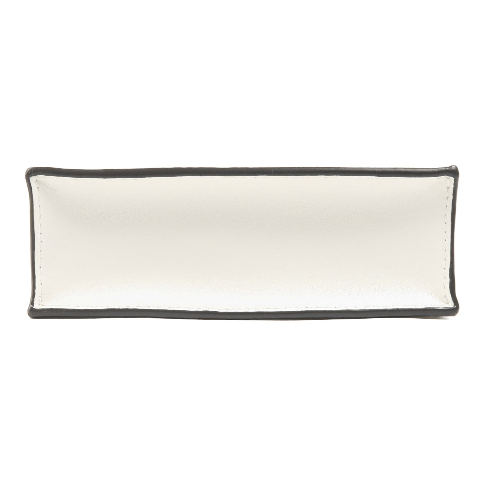 COACH 塗層帆布/牛皮皮革Shoulder Bag銀扣手挽肩背兩用袋