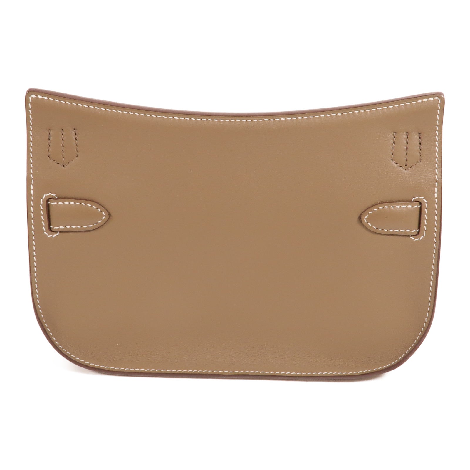 HERMES Swift皮革Jypsiere Mini肩背袋Etoupe