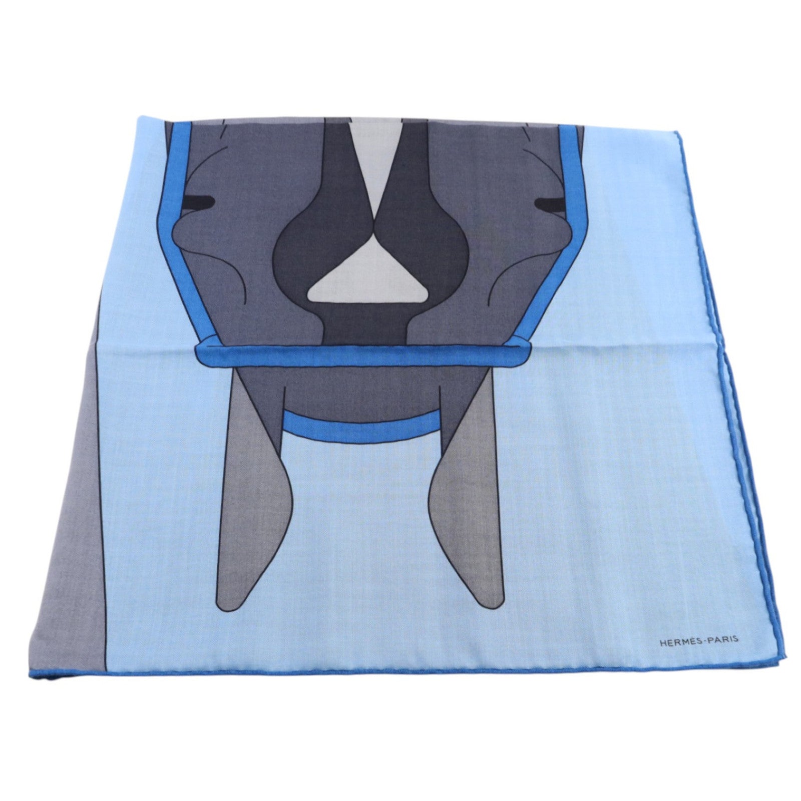 HERMES 【激減優惠】羊絨/絲質Scarf 100X100圍巾