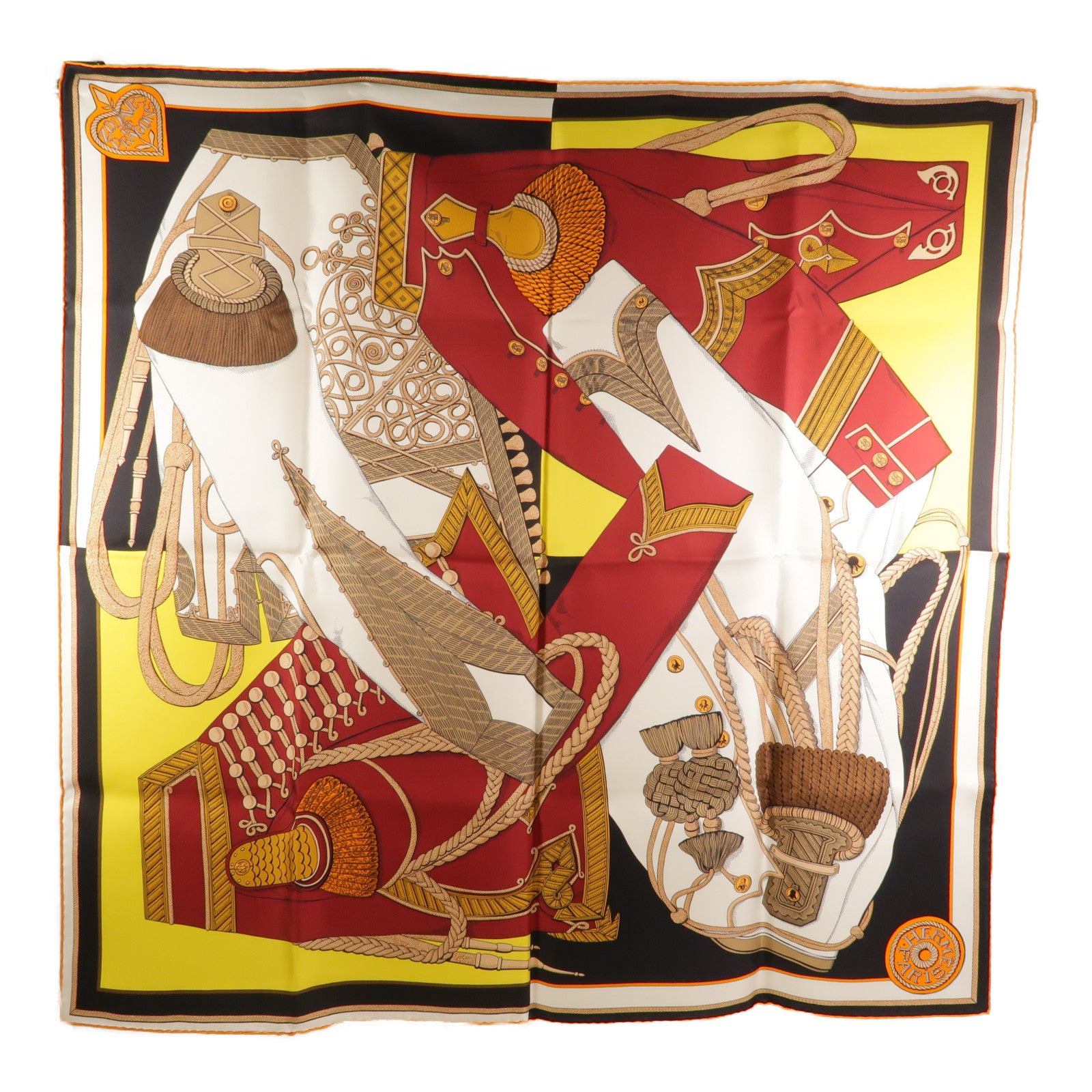 HERMES 絲質Scarf 90x90絲巾