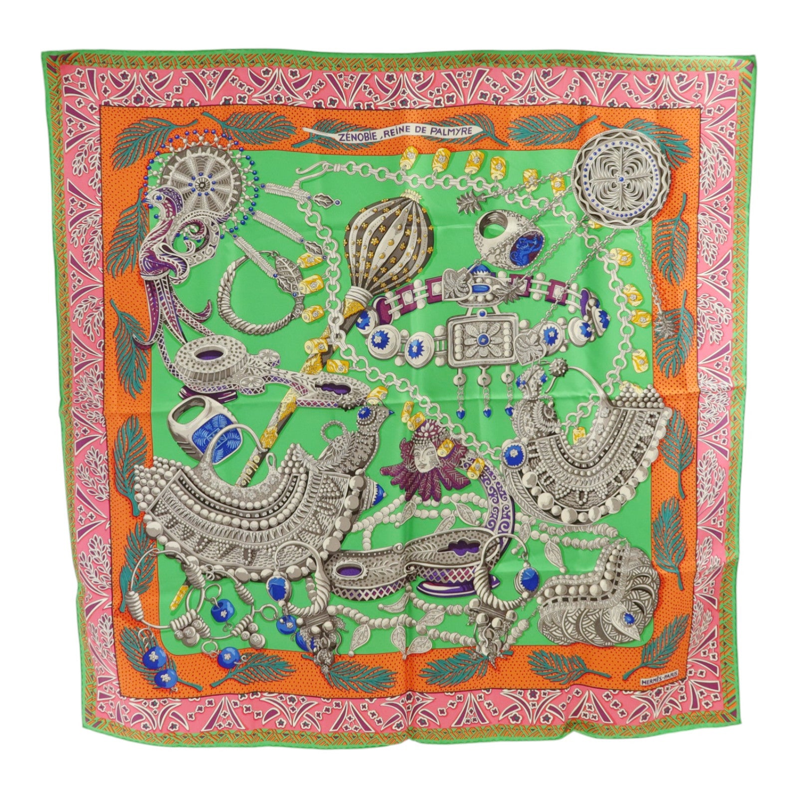 HERMES 【激減優惠】絲質Scarf 90X90絲巾