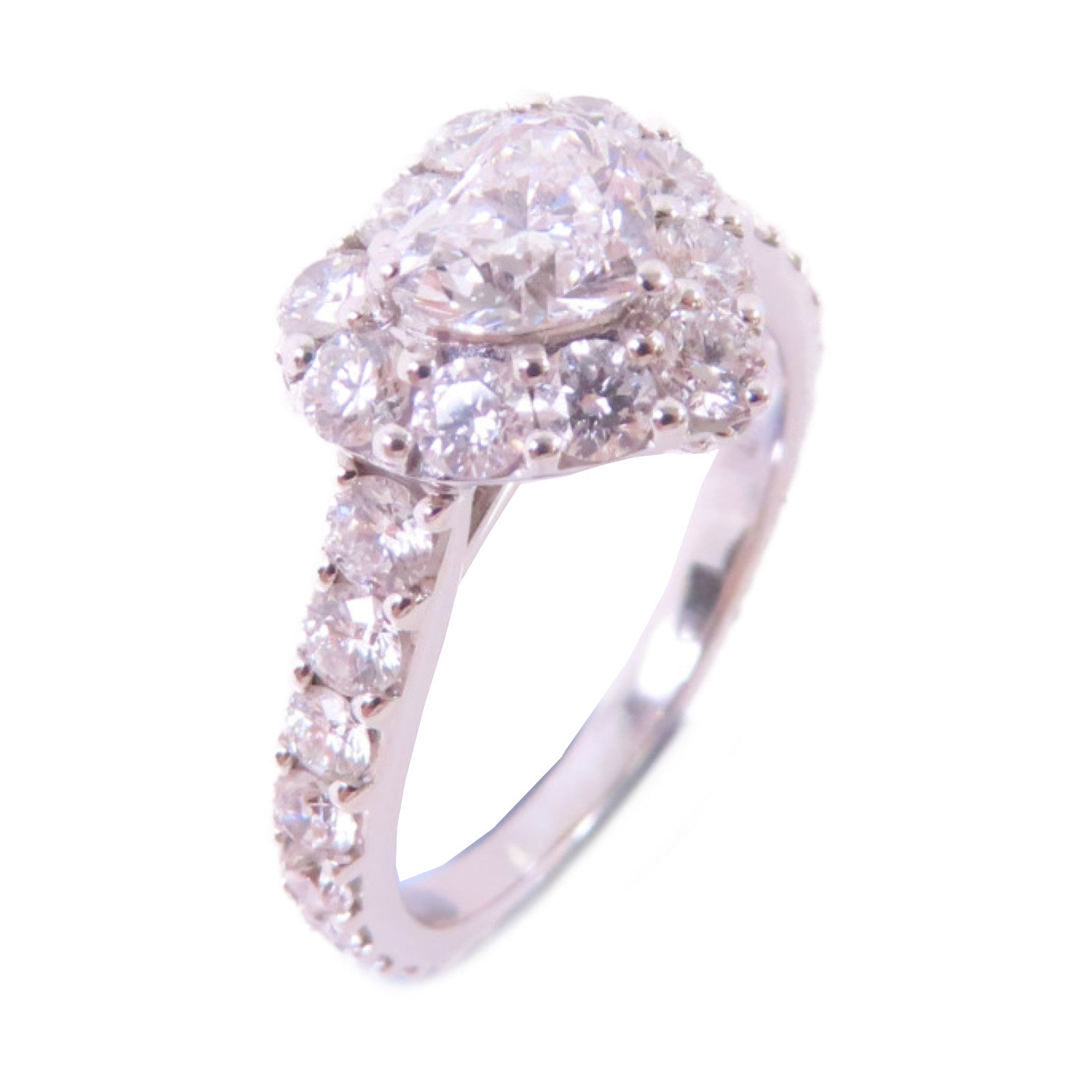 GRAFF 【激減優惠】18K白金/ 0.59ct鑽石Diamond Ring戒指US#4.75