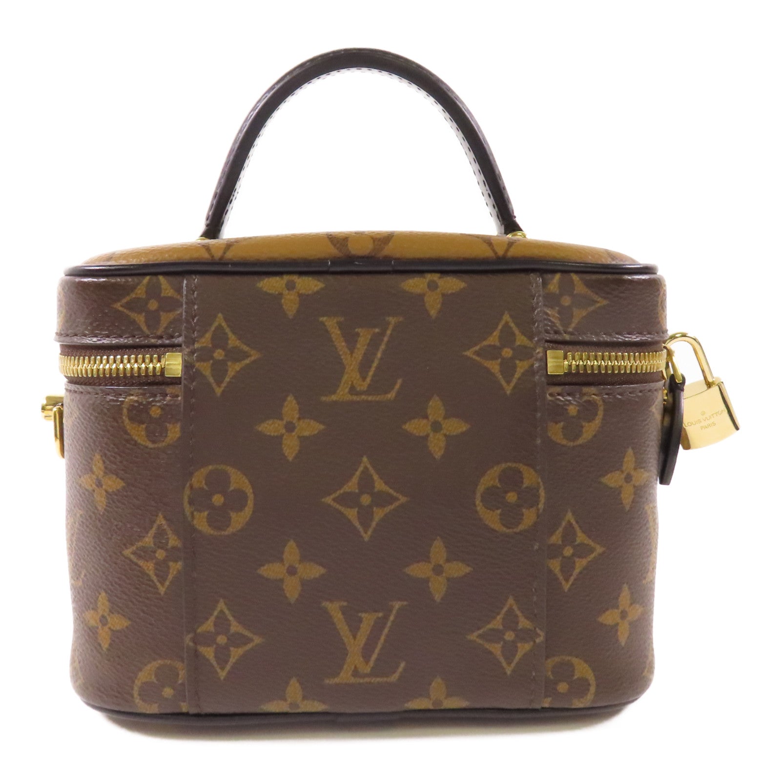 LOUIS VUITTON LV GHW Vanity PM Bag 2 Way Shoulder Bag M45165 Monogram Reverse