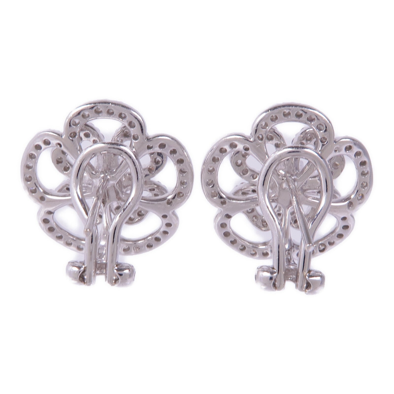 JEWELRY 18K白金Diamond Earrings鑽石耳環