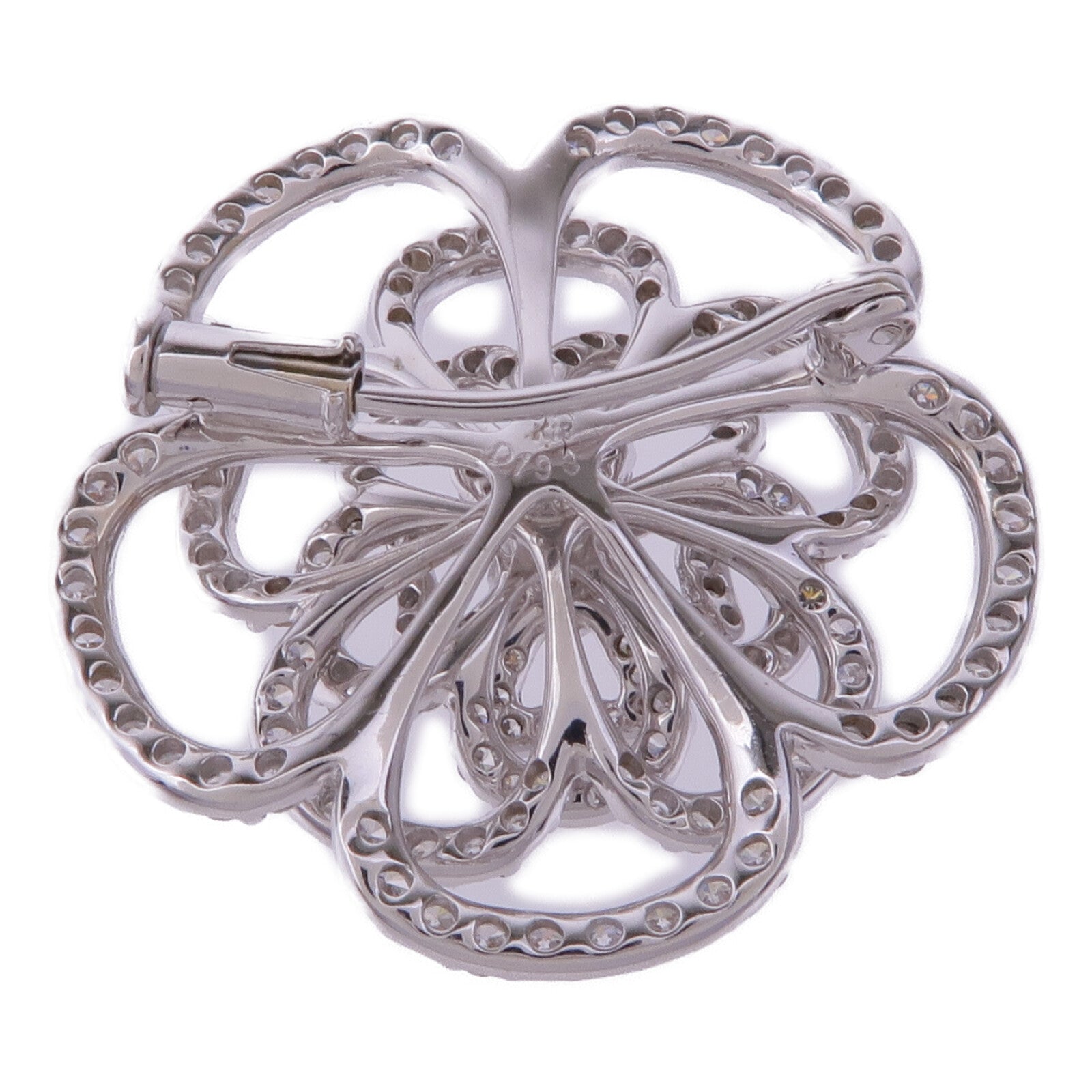 JEWELRY 18K白金Diamond Brooch鑽石胸針