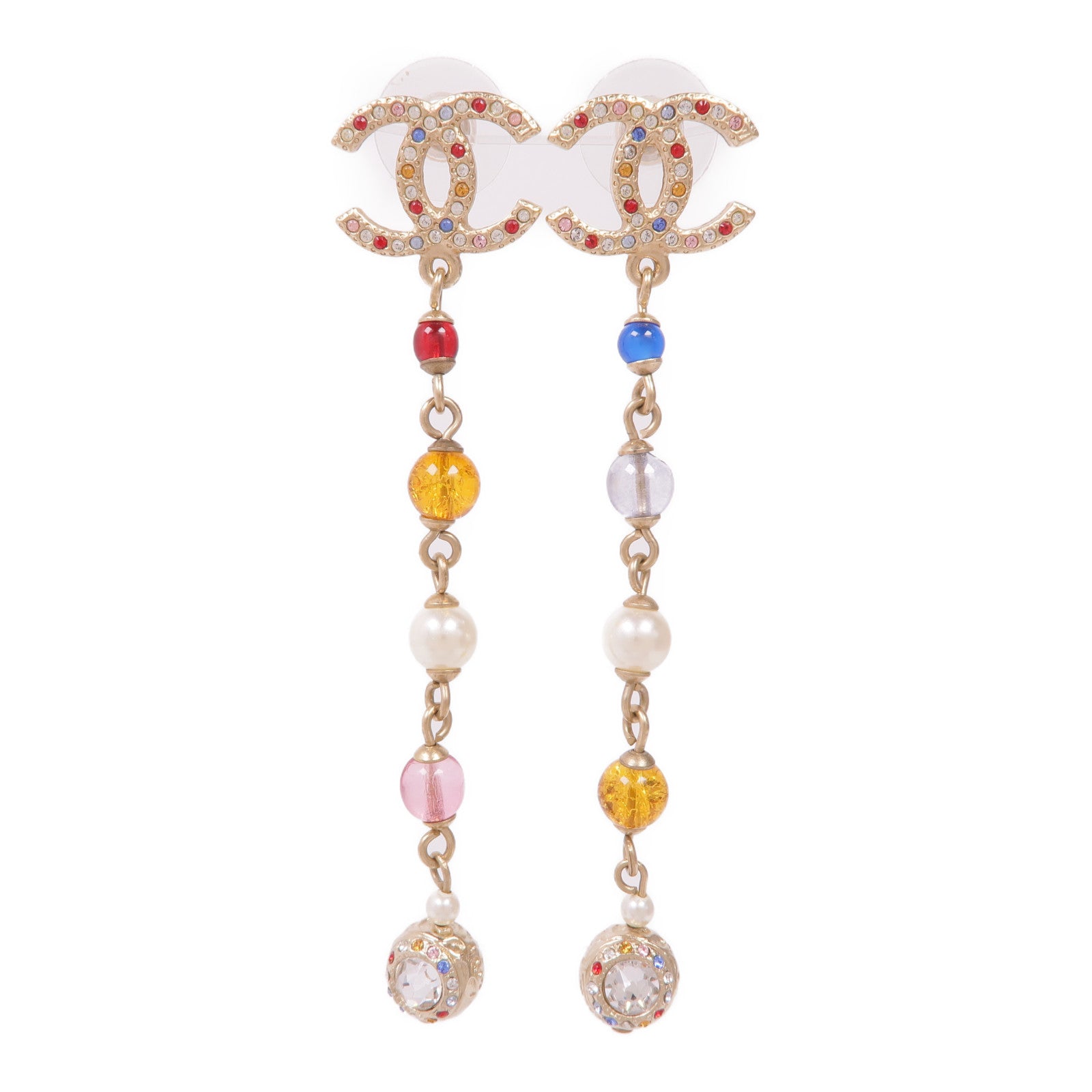 CHANEL PVC/金屬Earrings耳環