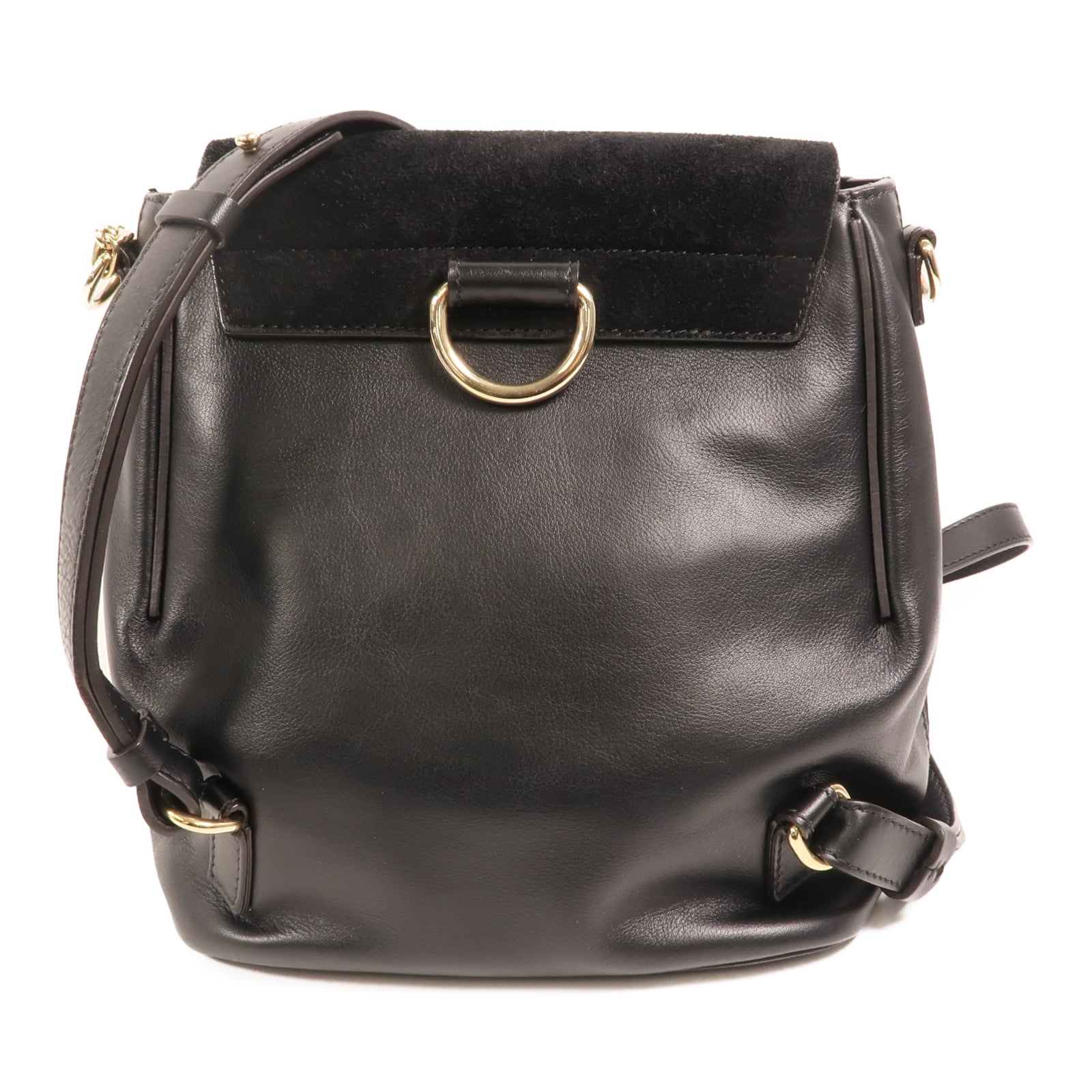 Chloe 麂皮/牛皮皮革Faye Backpack背包