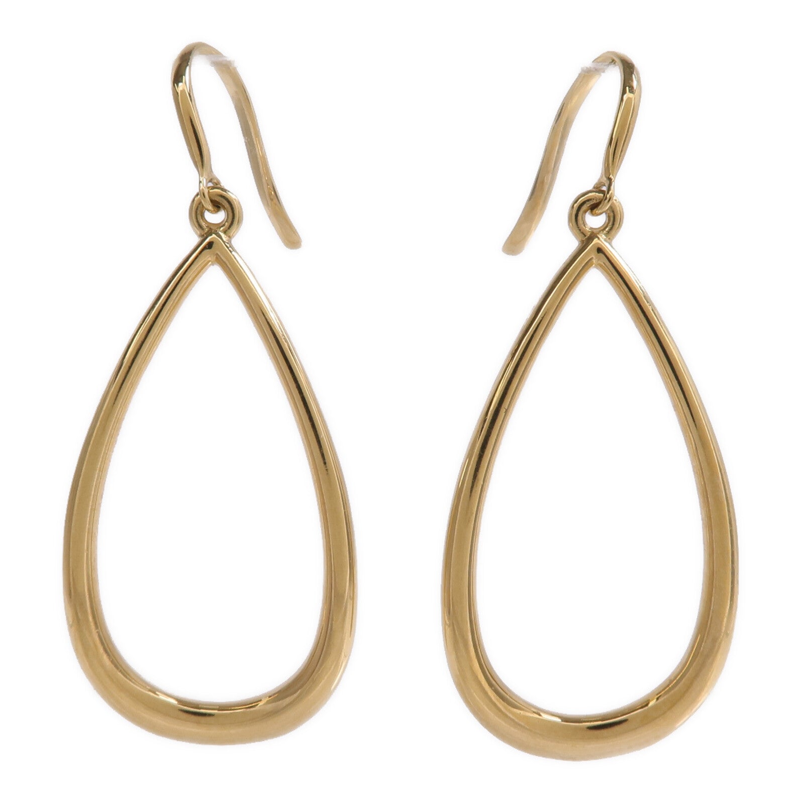 TIFFANY&CO 18K黃金Open Teardrop Earrings耳環
