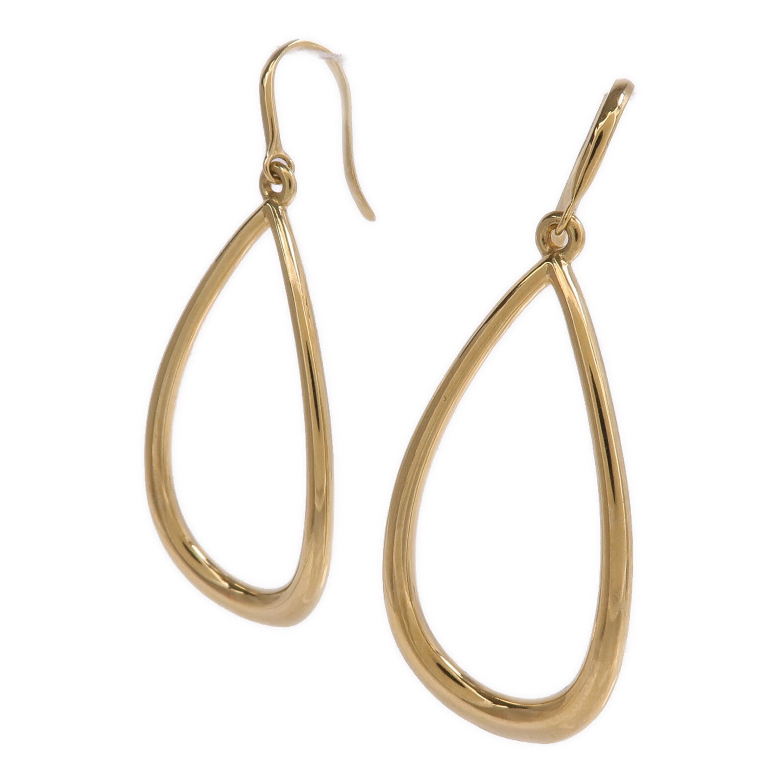 TIFFANY&CO 18K黃金Open Teardrop Earrings耳環
