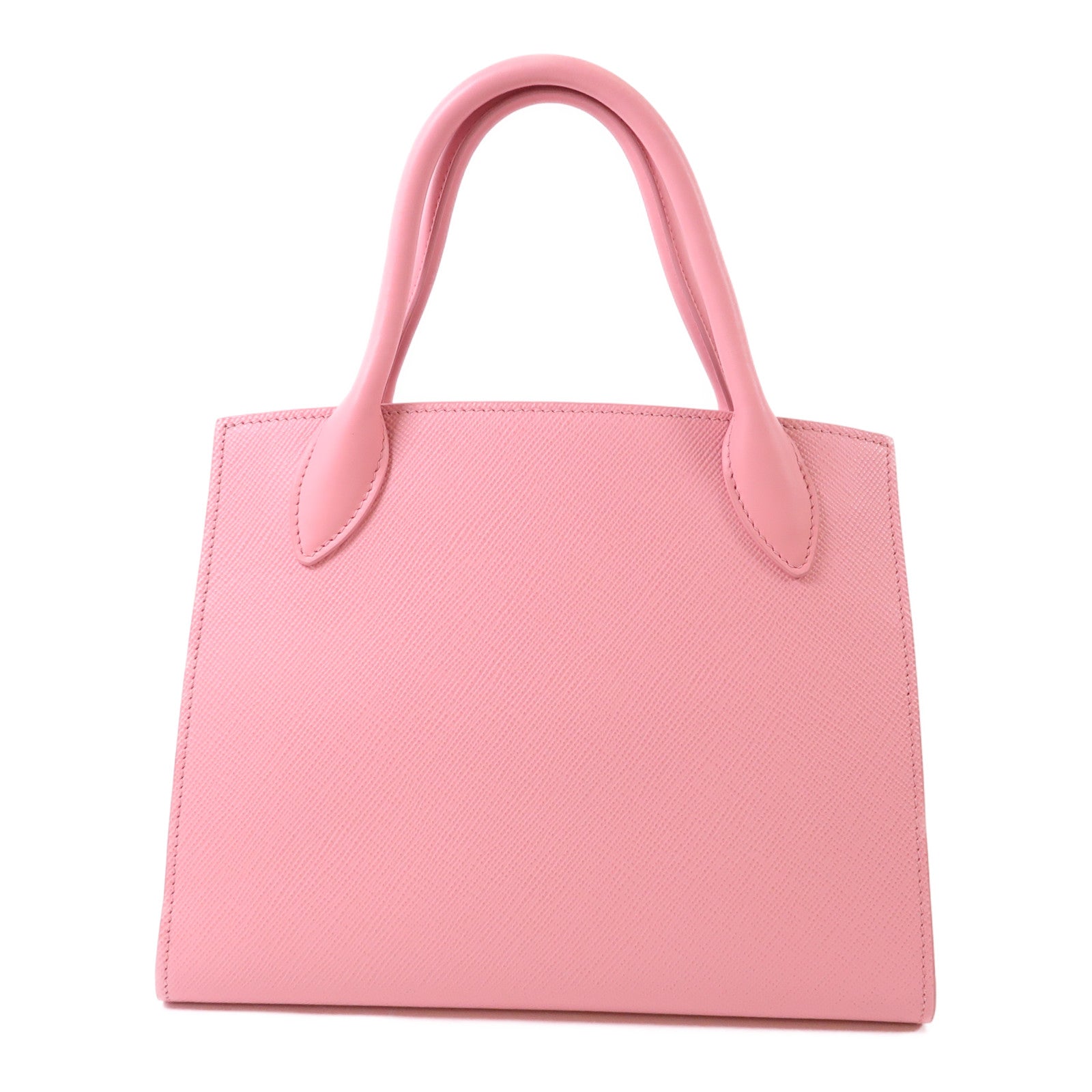 PRADA 牛皮皮革Monochrome金扣手挽肩背兩用袋