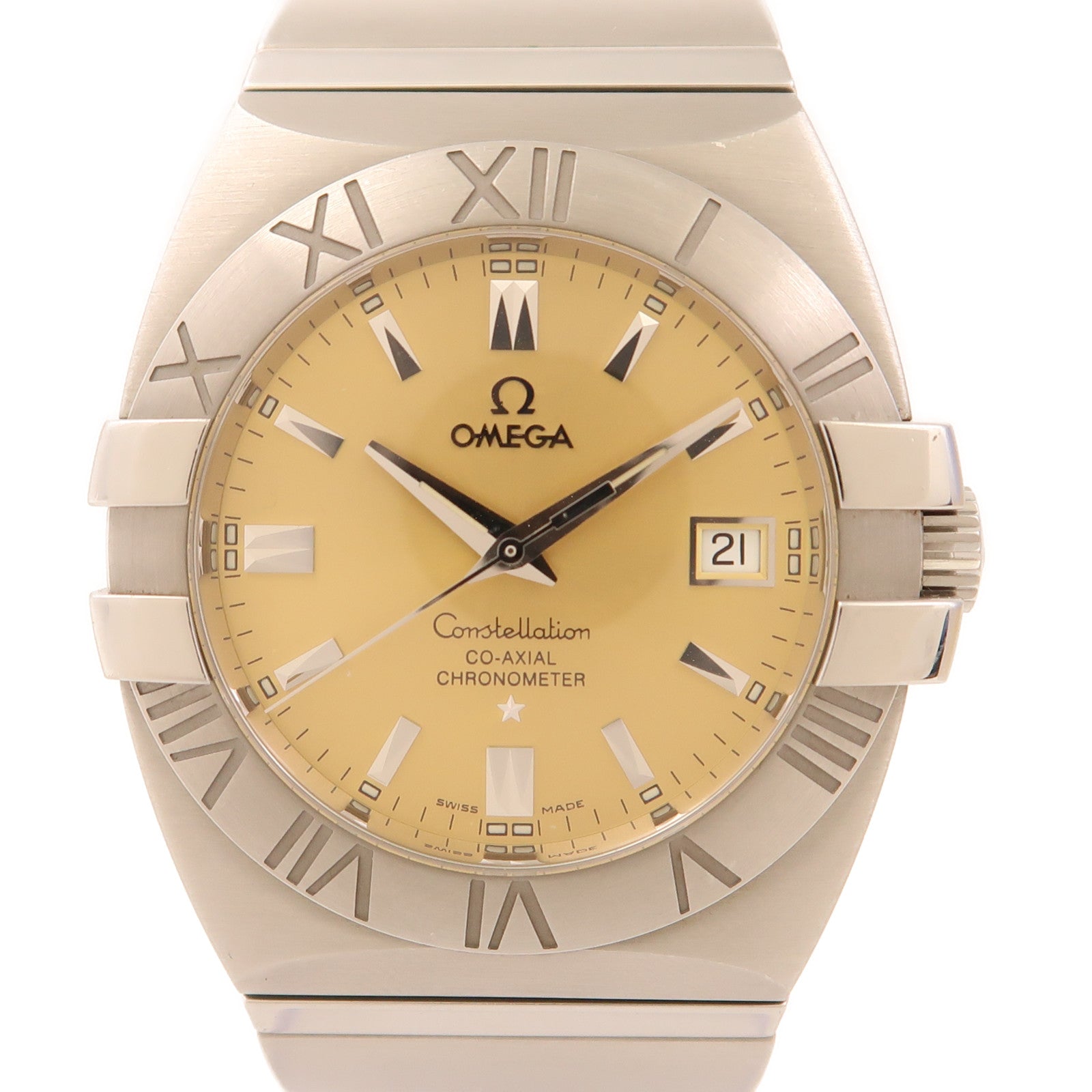 OMEGA Constellation Automatic Watch 1501.10.00 Stainless Steel Gold
