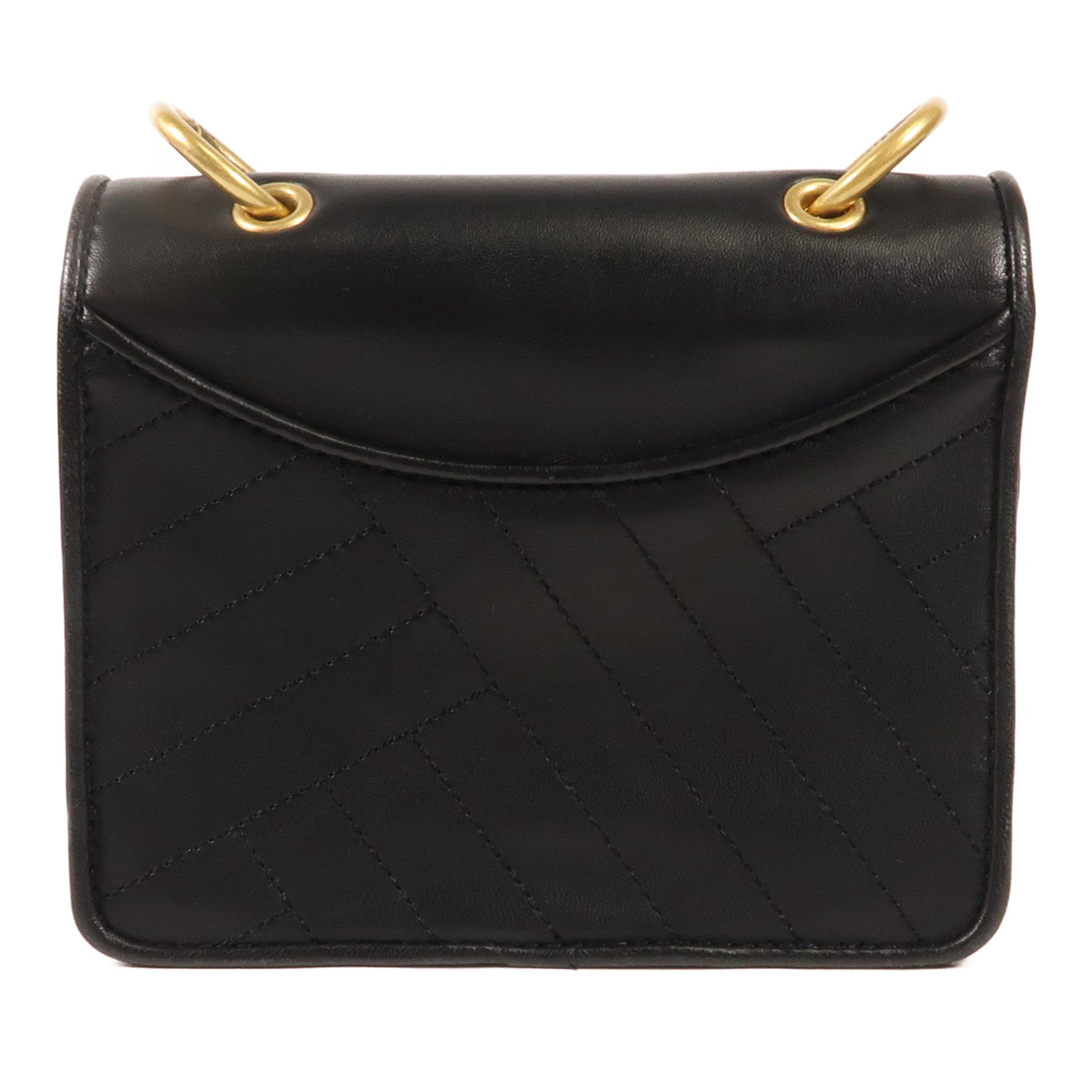 Tory Burch 牛皮皮革Shoulder Bag金扣肩背袋